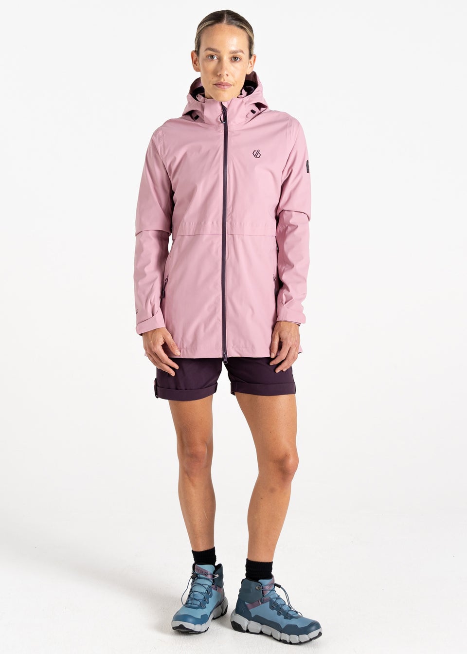 Dare2b Dusty Pink Switch Up II Waterproof Ared Jacket