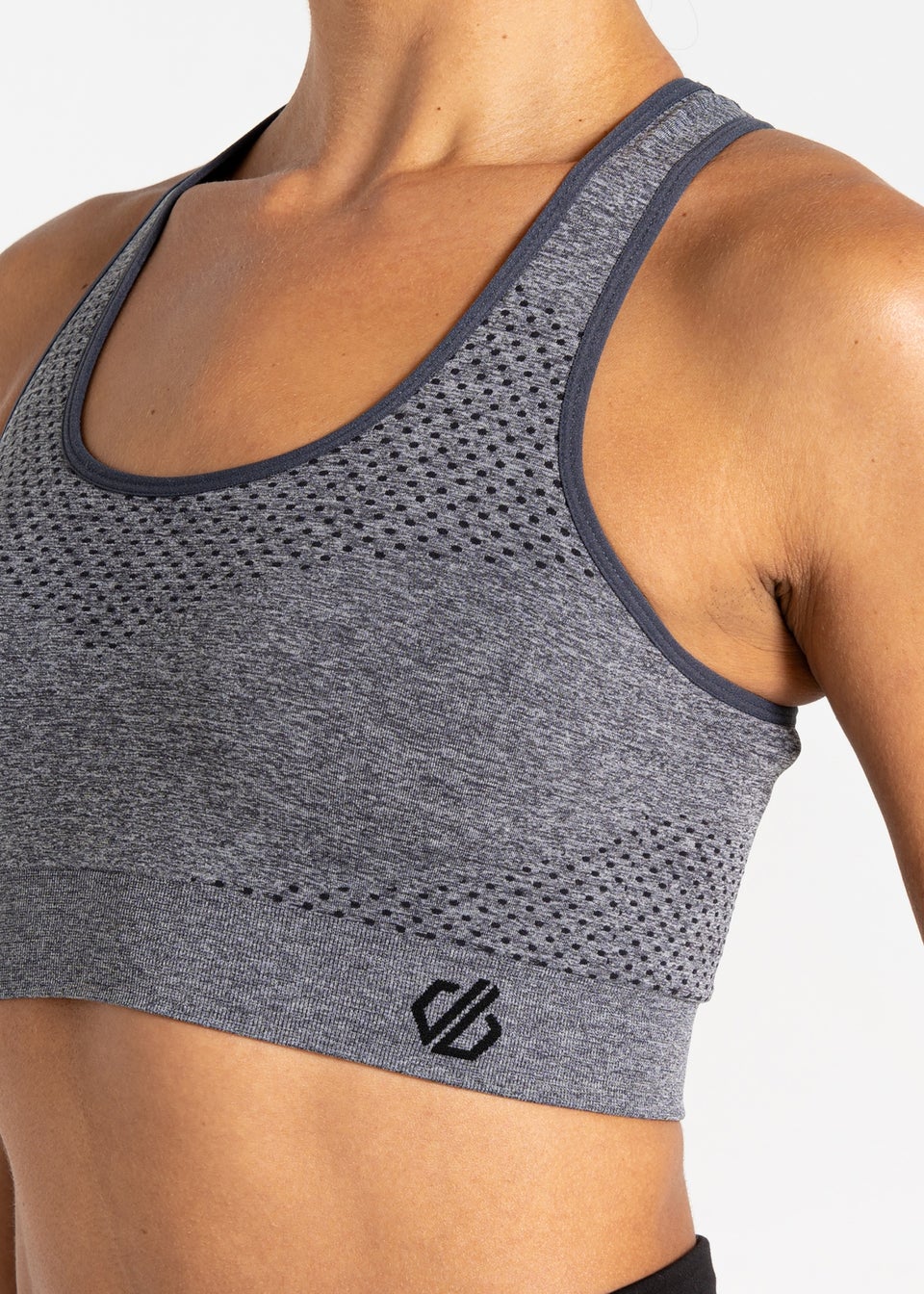 Dare2b Graphite Grey Don’t Sweat It II Quick Dry Bra