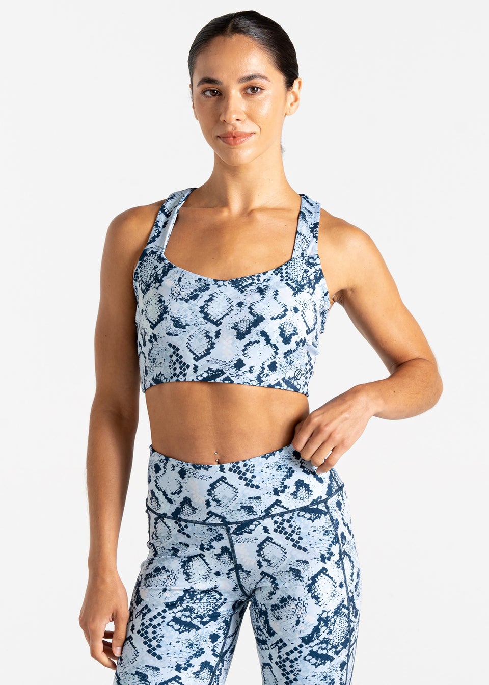 Dare2b Skyway Snake Print Swift III Quick Dry Bra