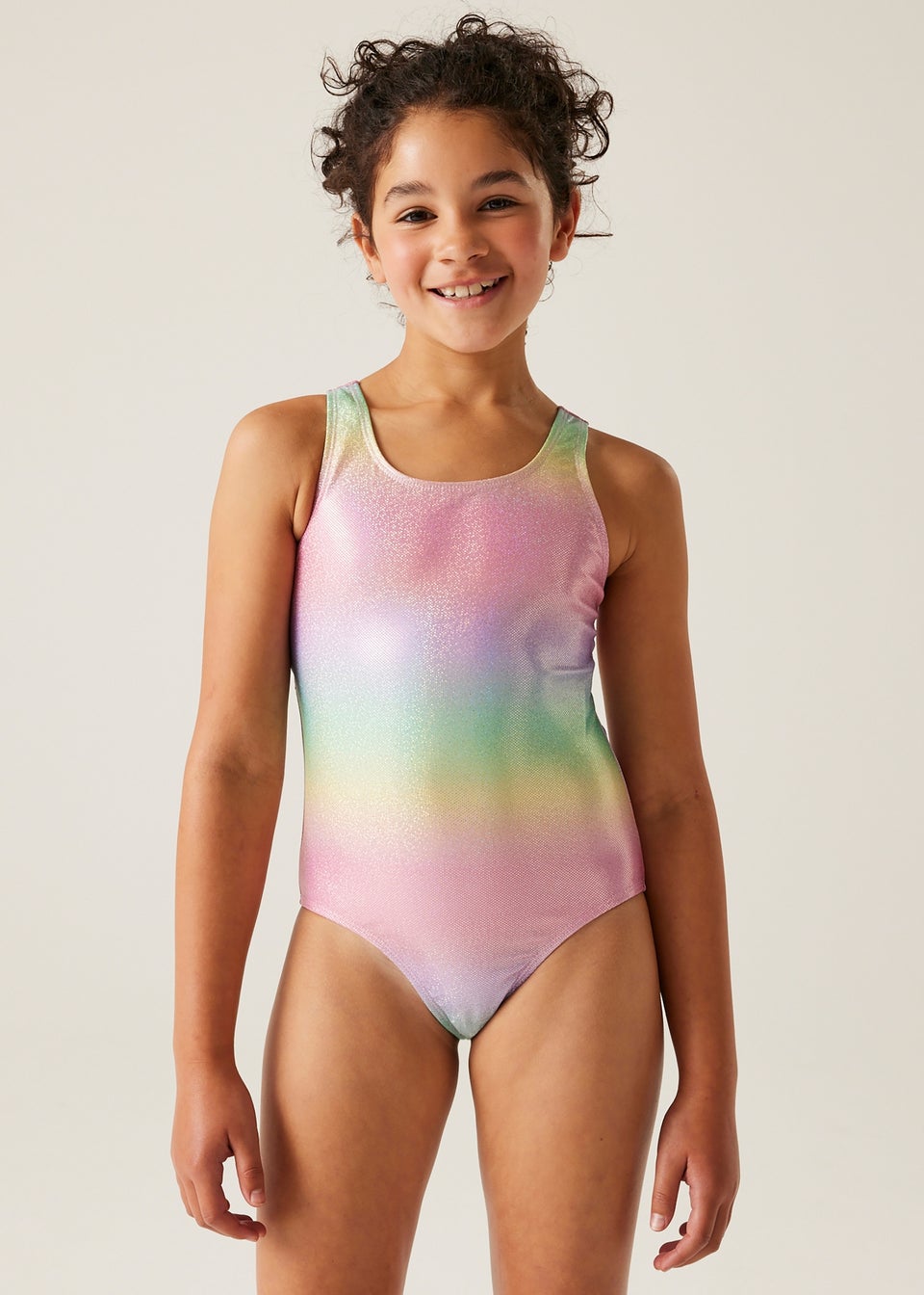 Regatta Mermaid Shimmer Kids Katrisse Swimsuit (3- 16 Yrs)