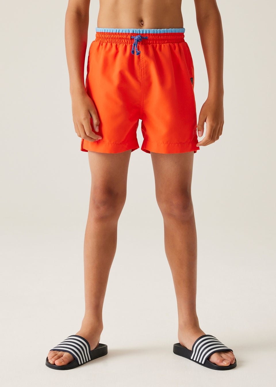 Regatta Burnt Orange Tango Kids' Skander III Swim Shorts (3- 16 Yrs)