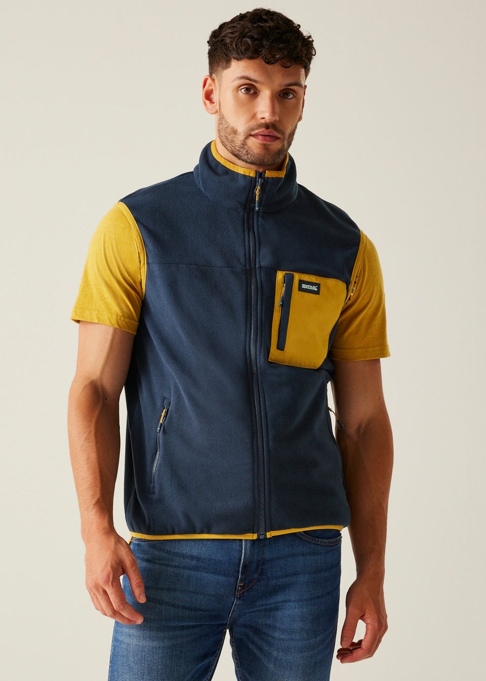 Regatta Navy Mustard Frankie Bodywarmer