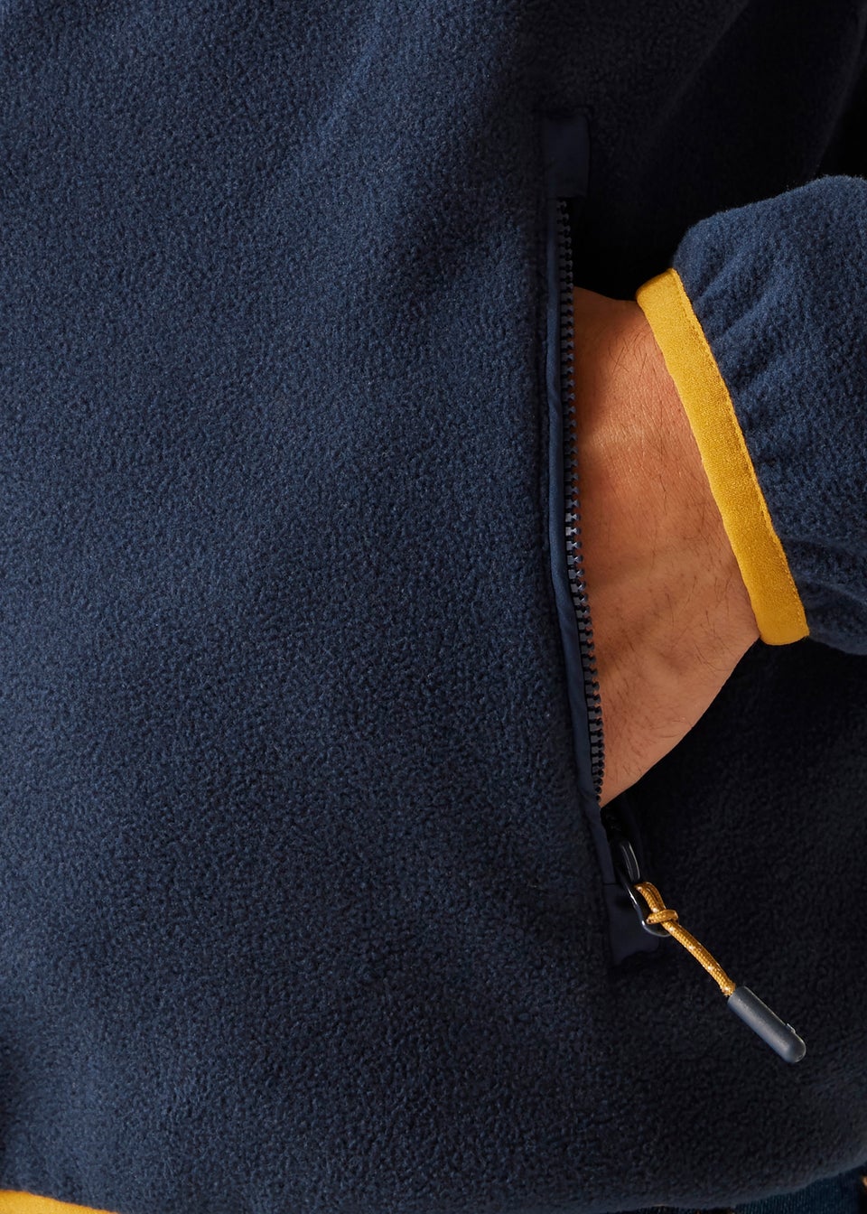 Regatta Navy/Yell Mustard Frankie Fleece