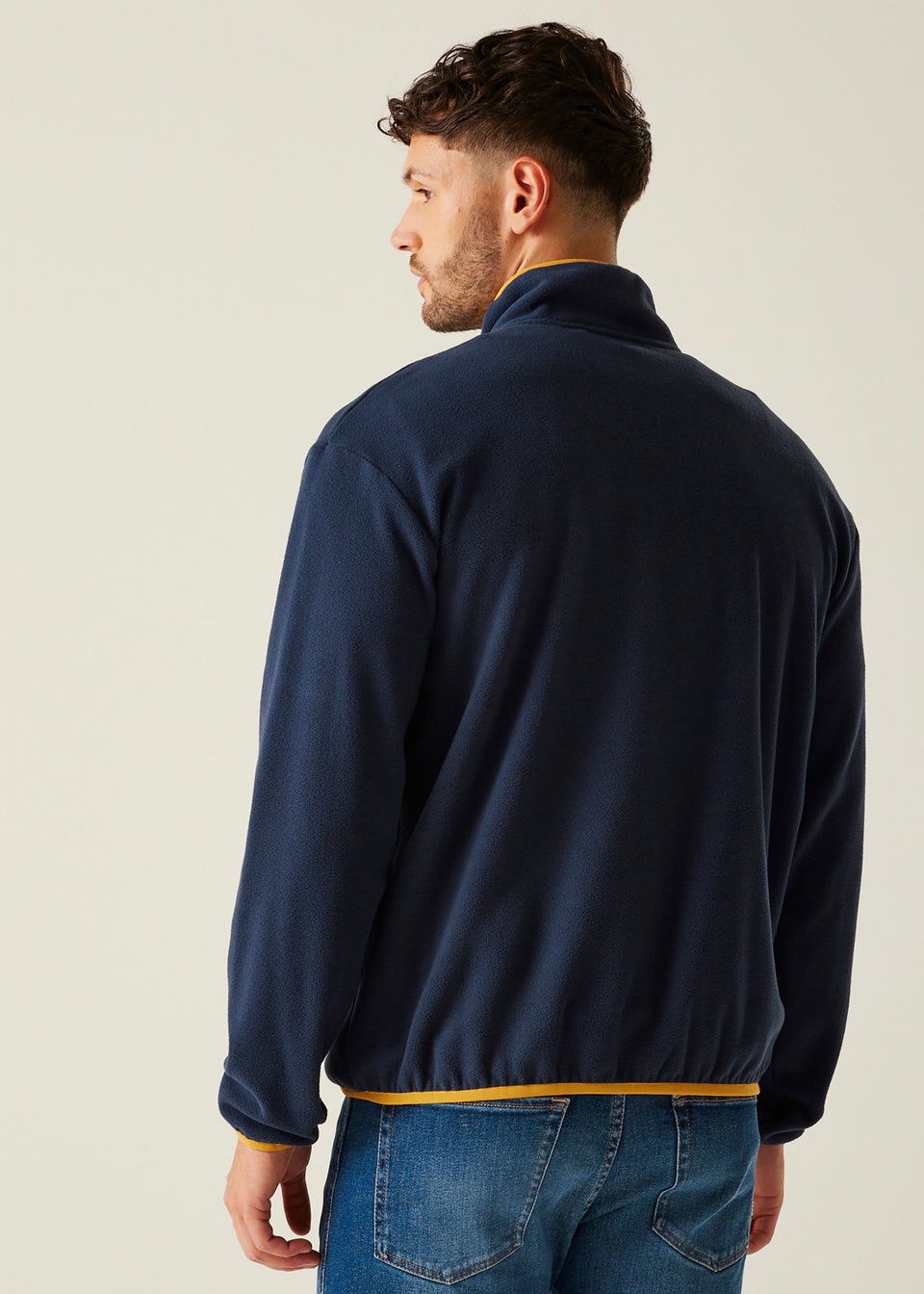 Regatta Navy/Yell Mustard Frankie Fleece