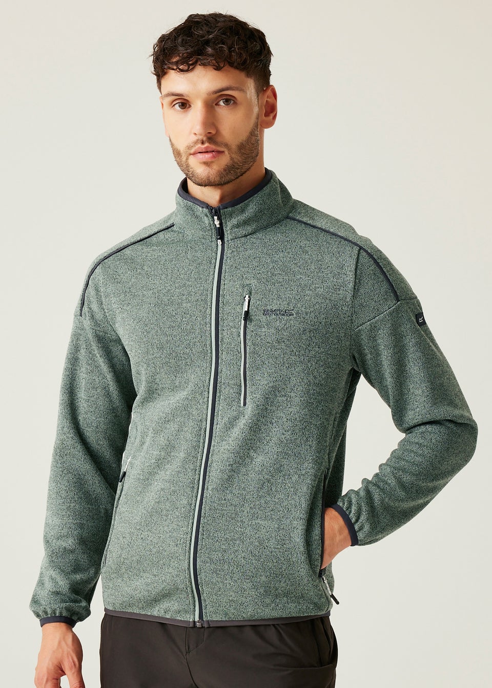 Regatta Grey/Blue Kames Fleece