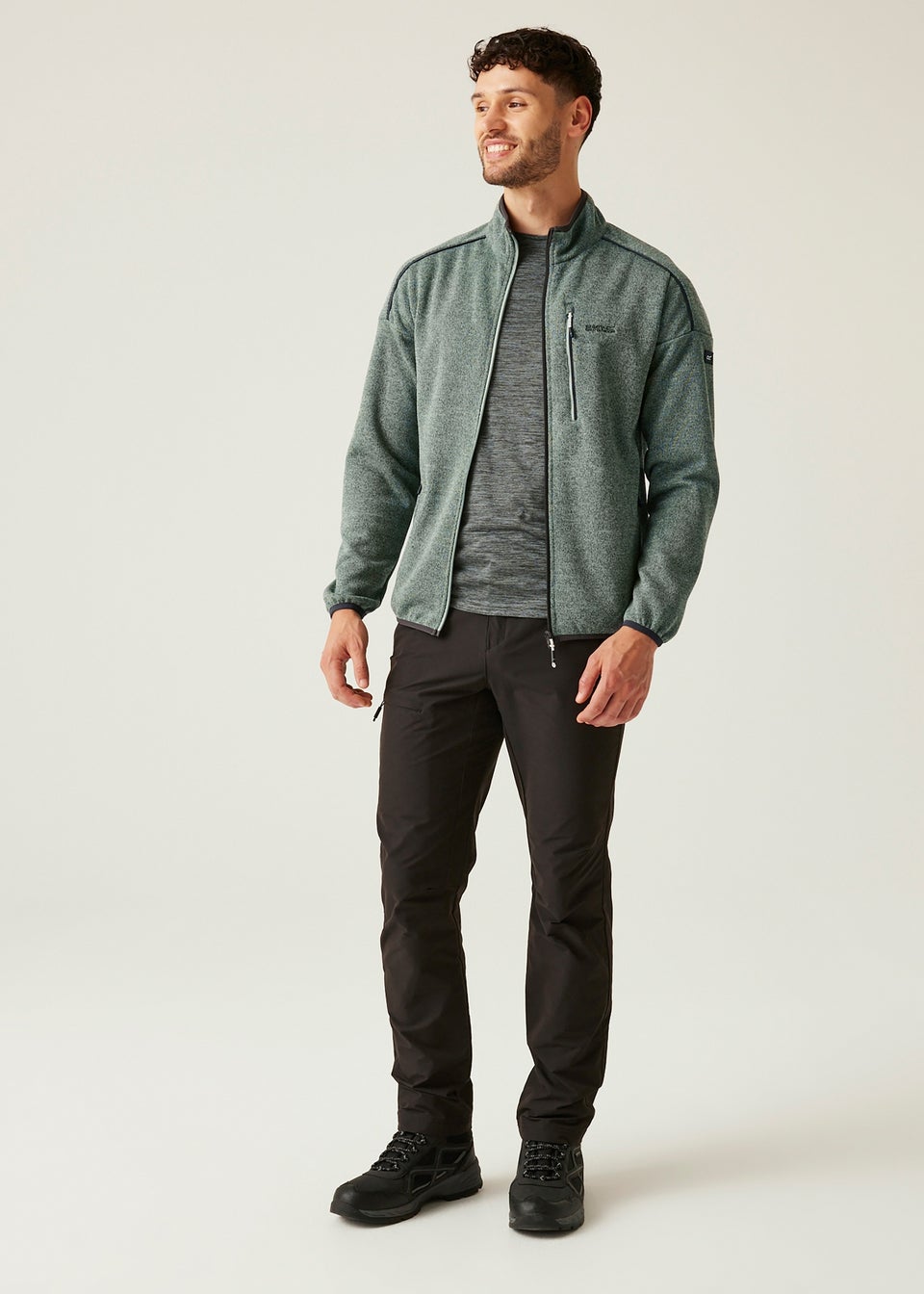 Regatta Grey/Blue Kames Fleece