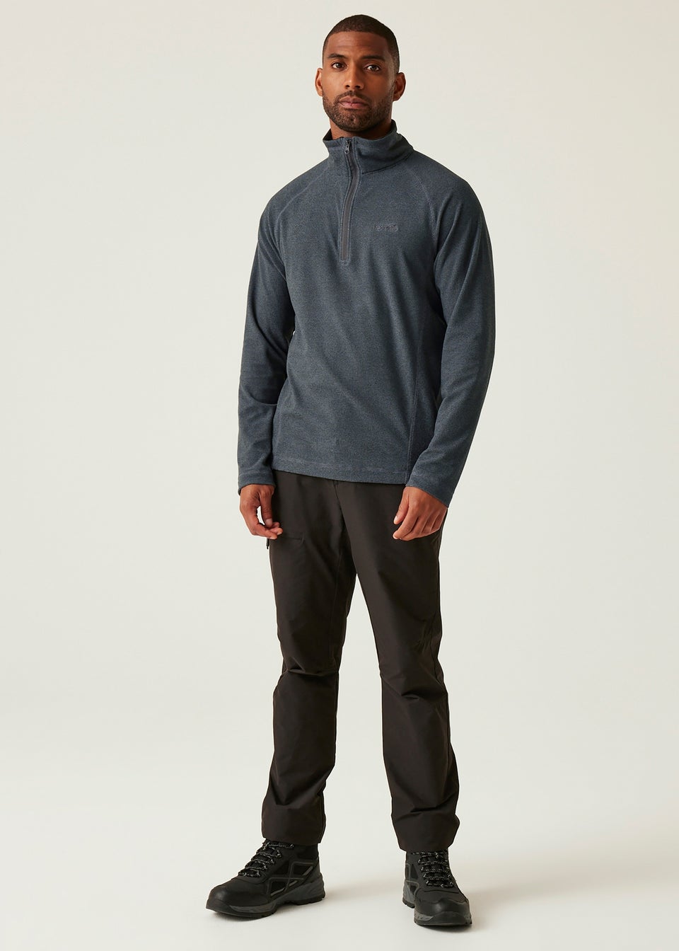 Regatta Ash Weather Black Montes Fleece