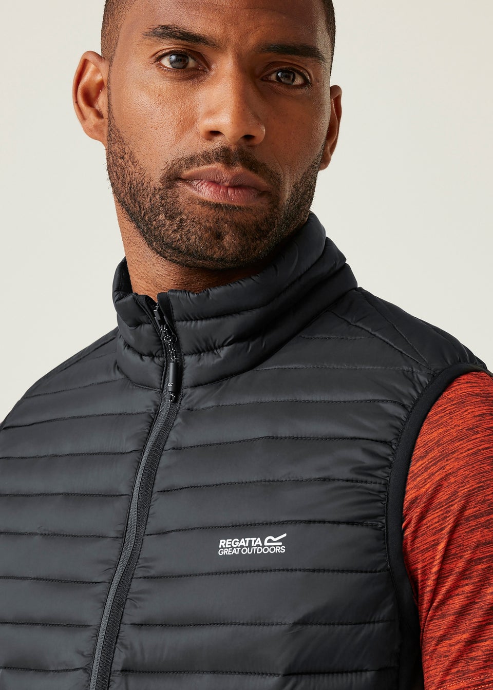 Regatta Black Andreson Water Repellent Extol Stretch Hybrid Bodywarmer