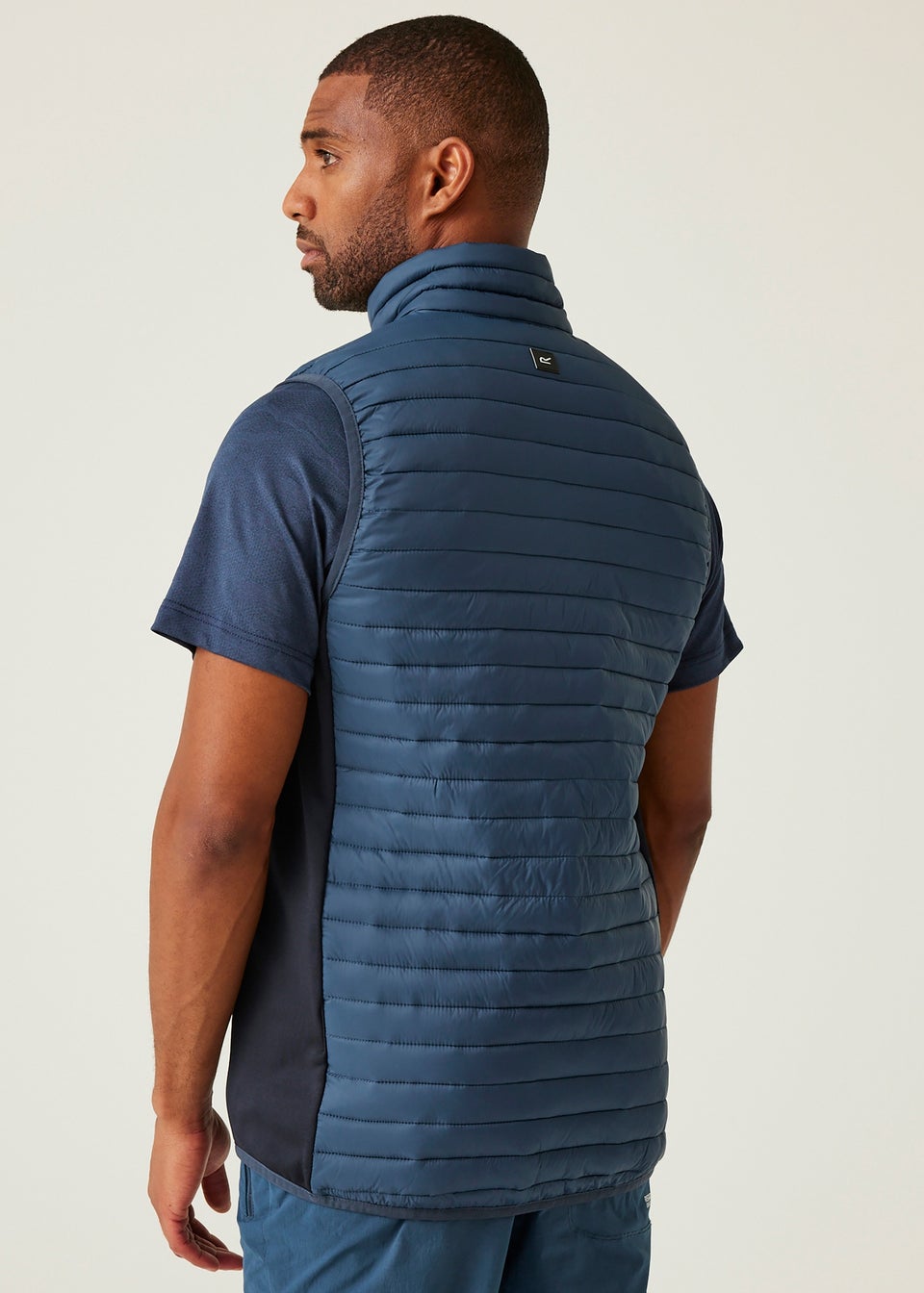 Regatta Midnight Blue Andreson Water Repellent Extol Stretch Hybrid Bodywarmer