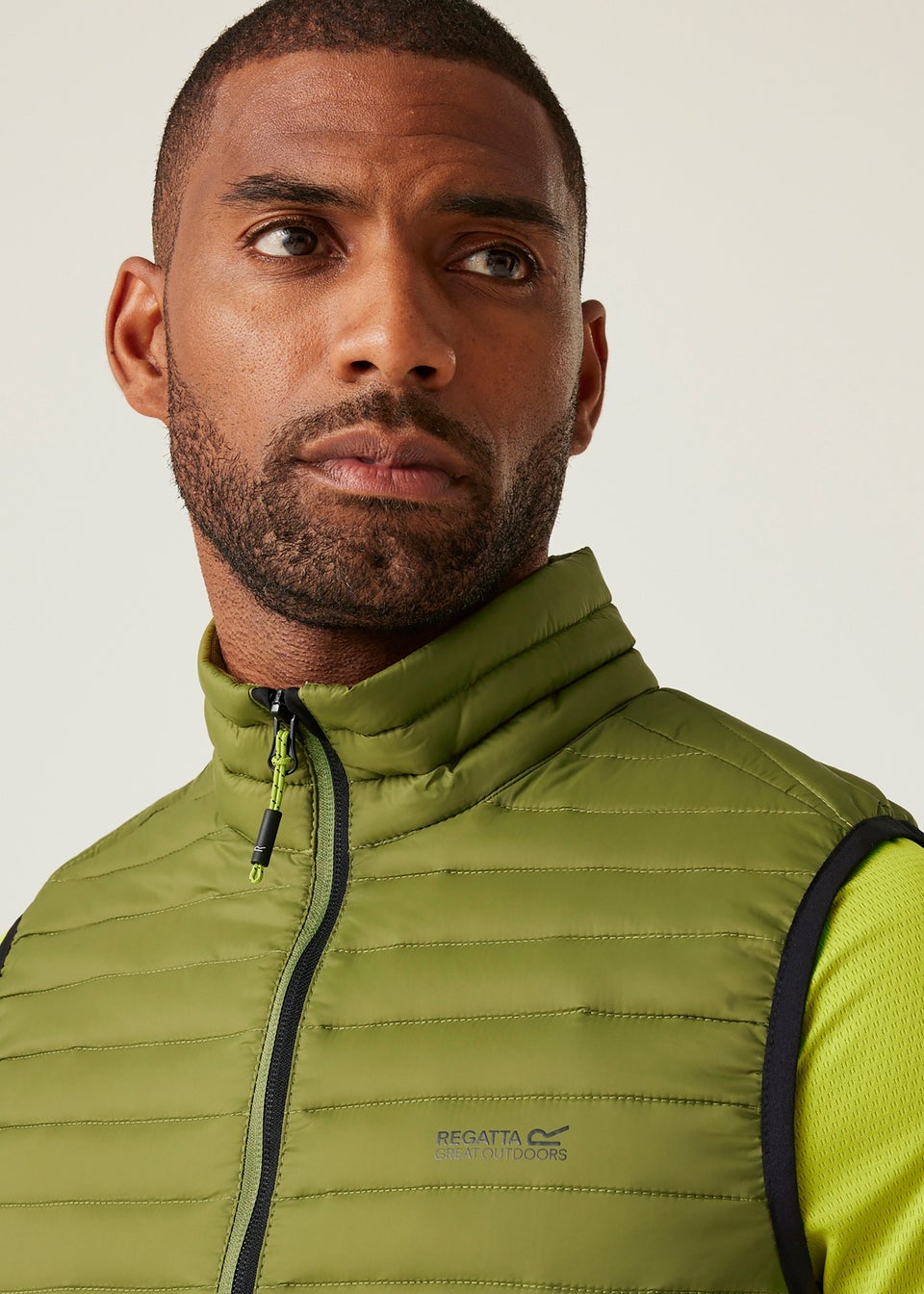 Regatta Forest Green Andreson Water Repellent Extol Stretch Hybrid Bodywarmer