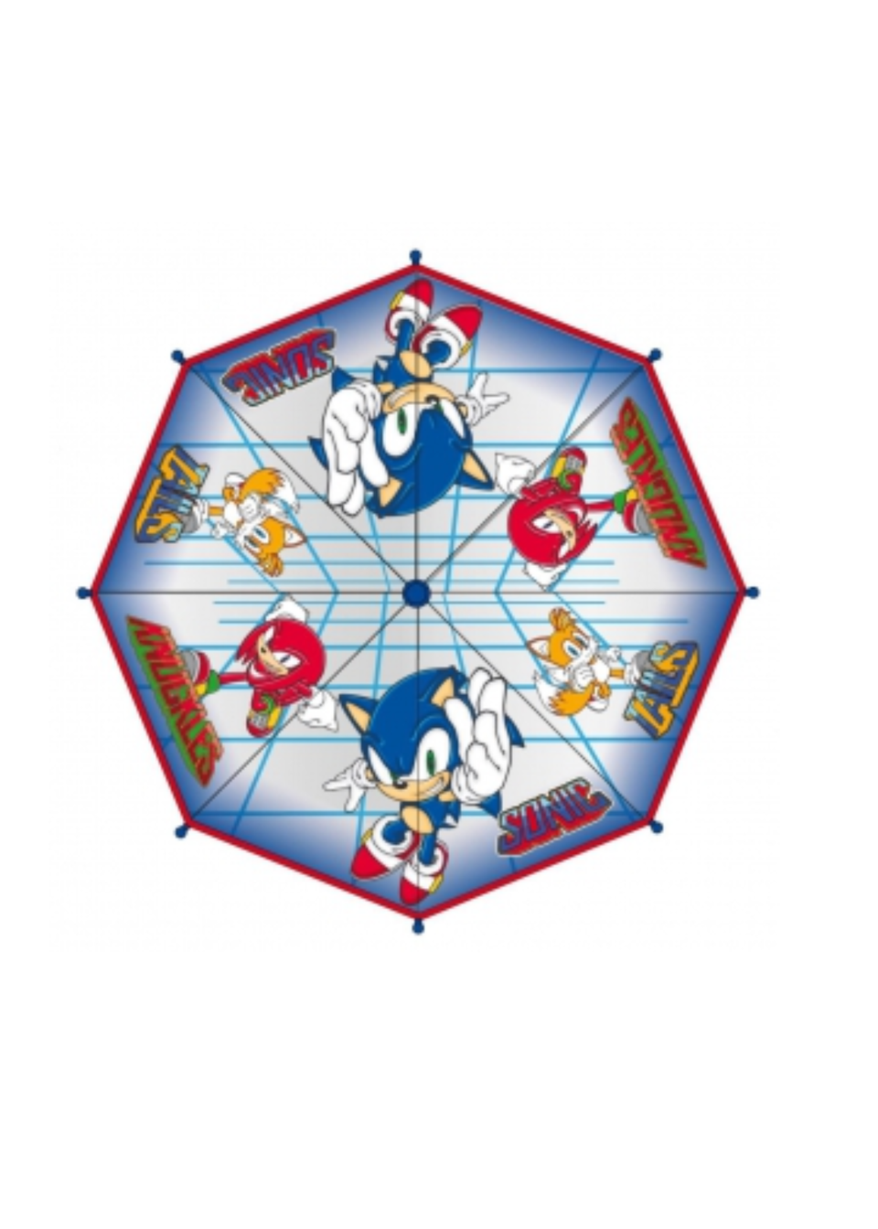 Sonic Multi Colour Umbrella