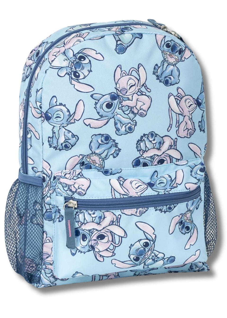 Disney Blue Stitch Print Backpack