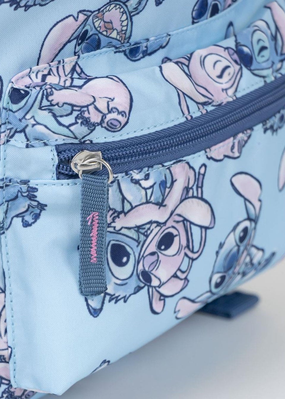 Disney Blue Stitch Print Backpack