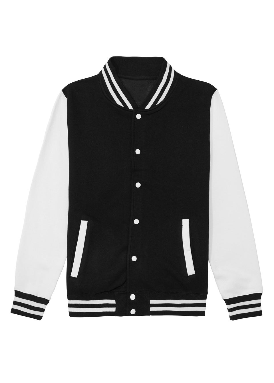 Marvel Spider-Man Big Brother Club Boys Black Varsity Jacket (3-13 Years)