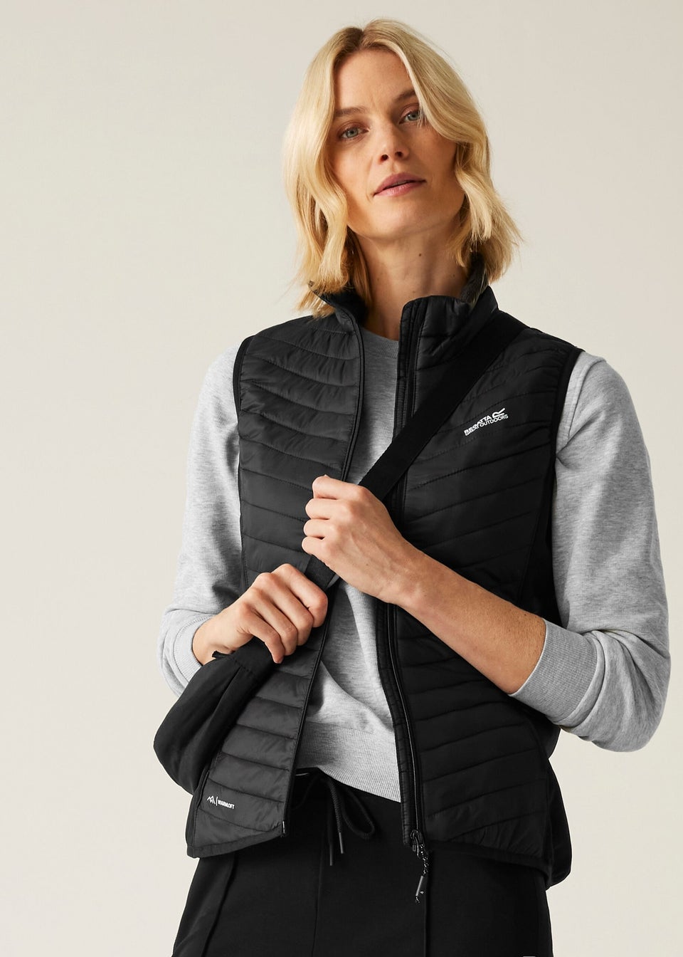 Regatta Black Andreson Water Repellent Extol Stretch Bodywarmer