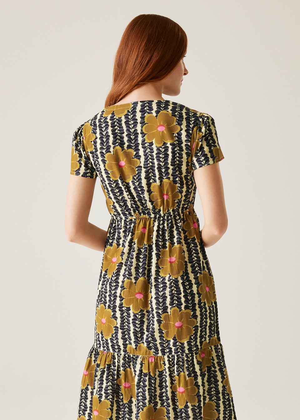 Regatta Lotus Mustard Orla Kiely Dress