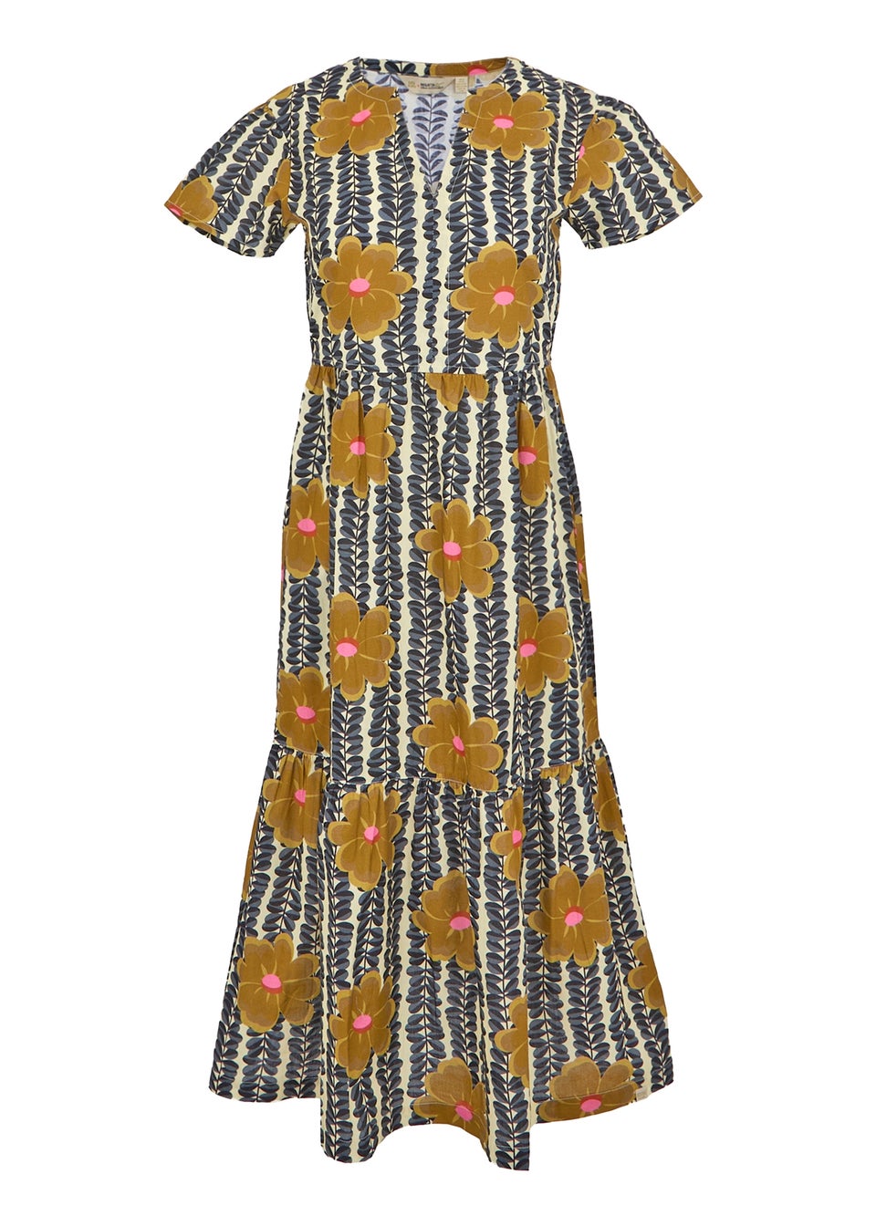 Regatta Lotus Mustard Orla Kiely Dress