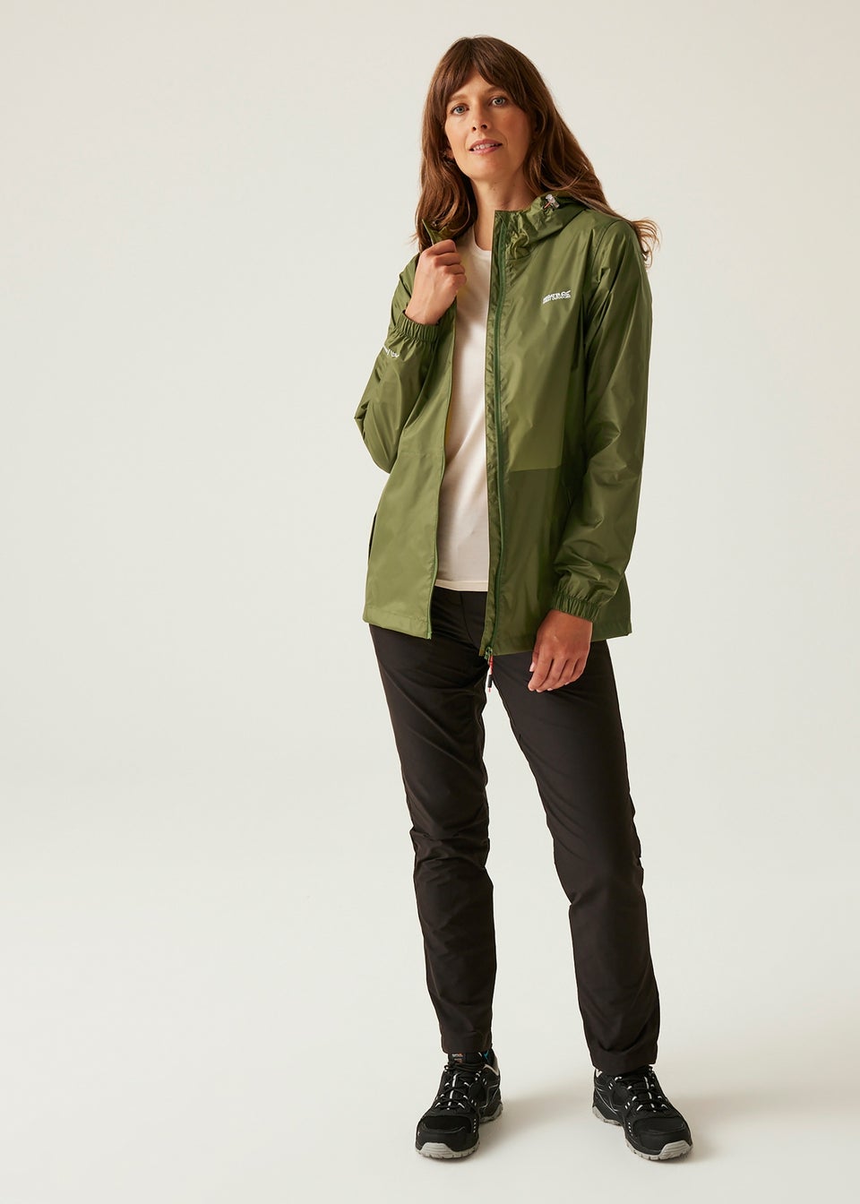 Regatta Nephrite Green Pack-It III Waterproof Breathable Isolite Jacket