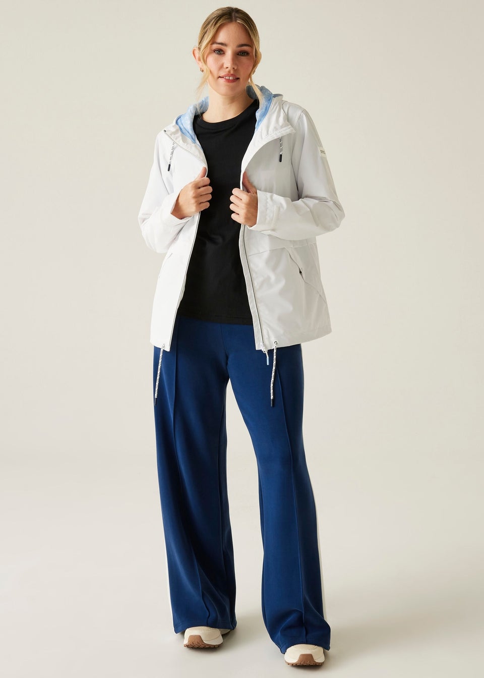 Regatta White Bayletta II Waterproof Breathable Isotex Jacket