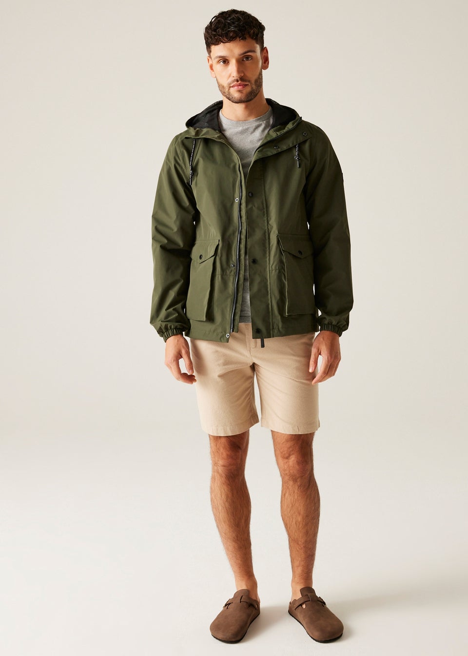Regatta Dark Khaki Bayano II Waterproof Breathable Isotex Jacket