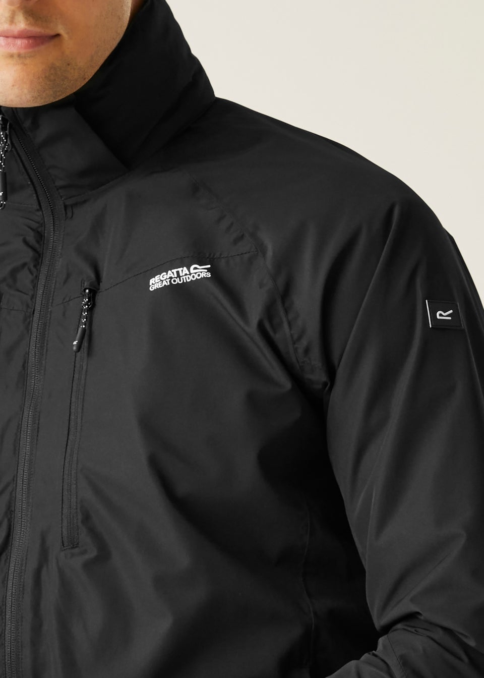 Regatta Black Calderdale VI Waterproof Breathable Isotex Jacket