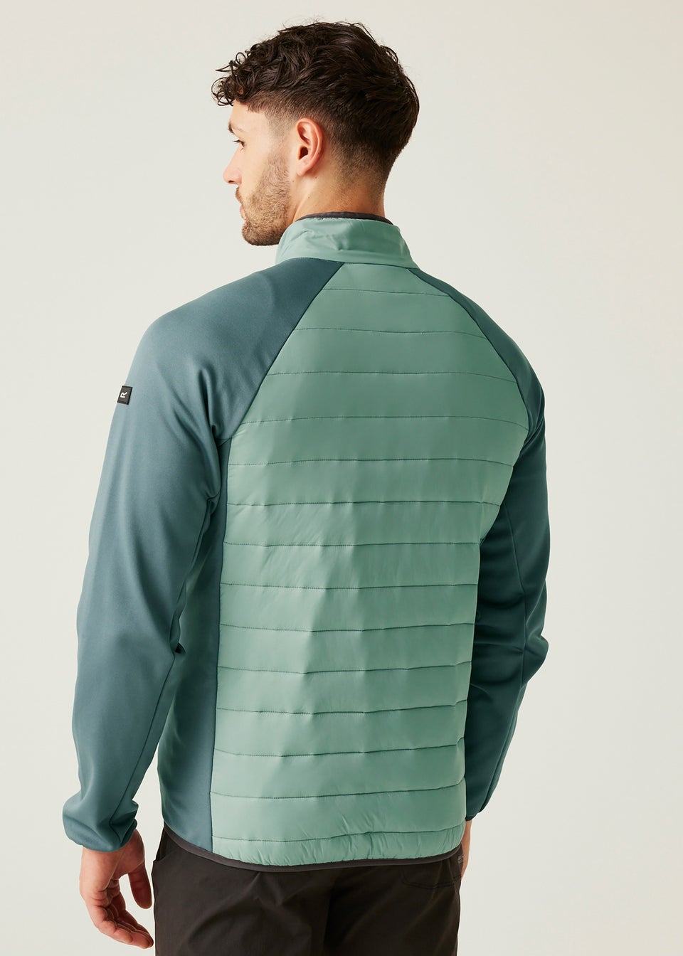Regatta Soft Green Weather Clumber IV Water Repellent Extol Stretch Hybrid Jacket