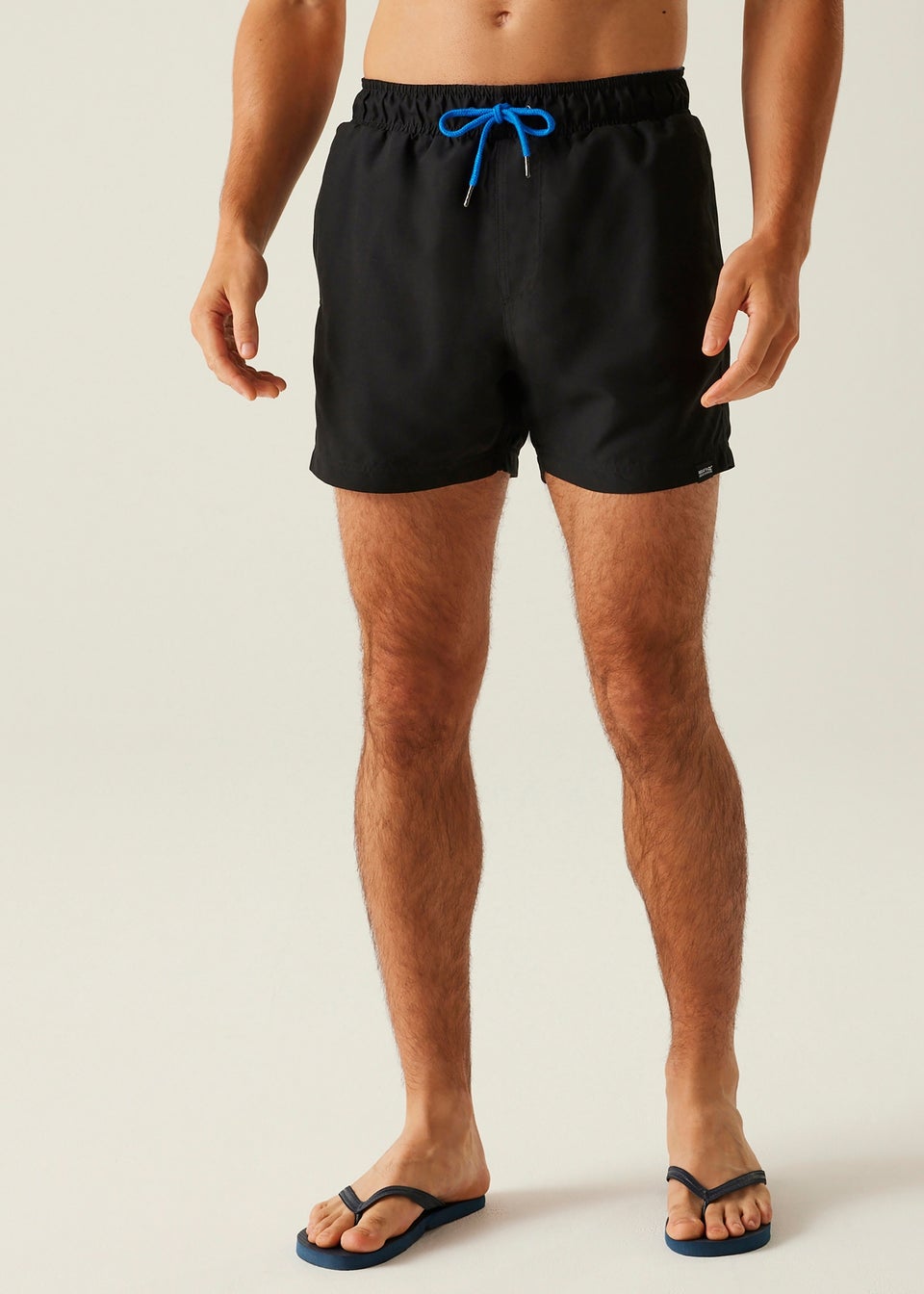 Regatta Black/Blue Mawson III Swim Shorts