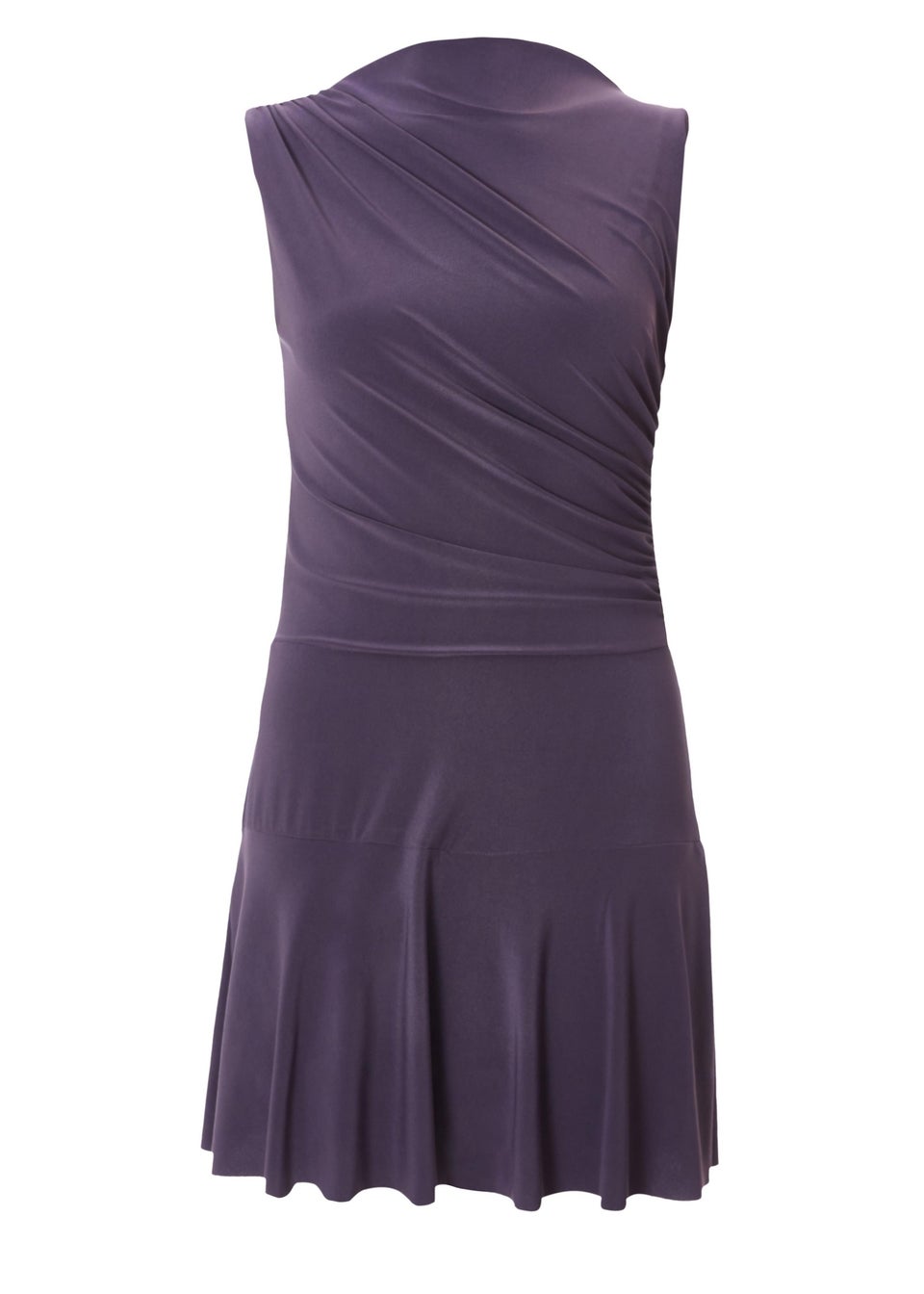 Quiz Charcoal Ruched Playsuit