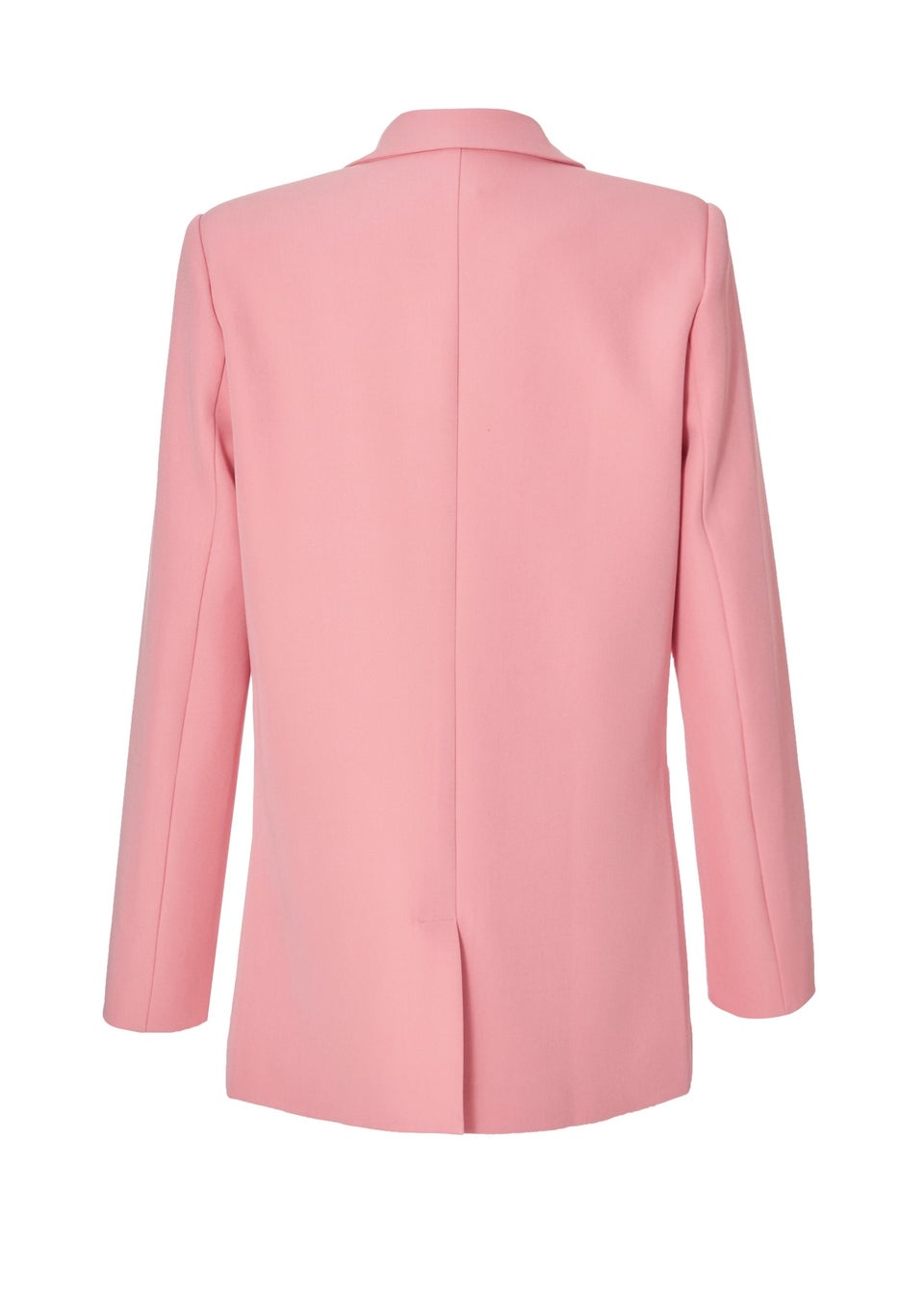 Quiz Coral Petite Woven Long Sleeve Blazer