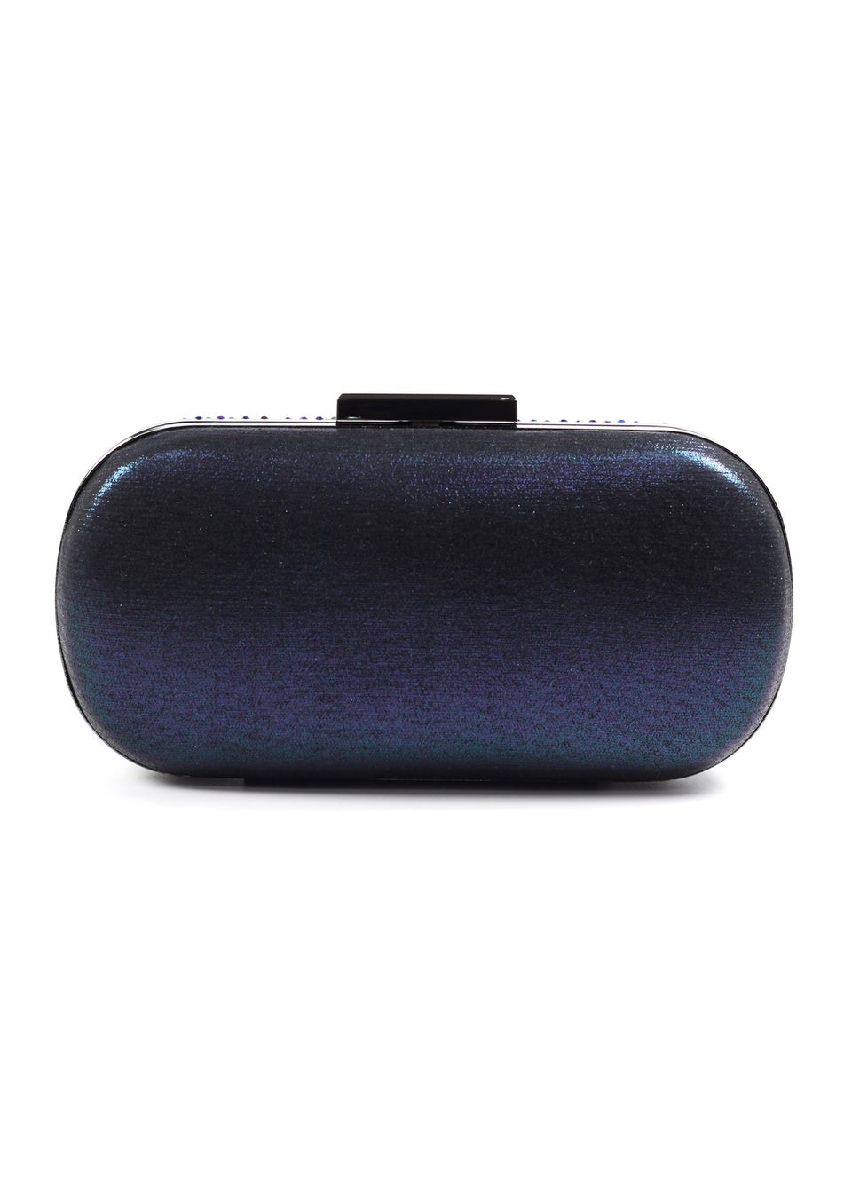 Lunar Francie Navy Gemstone Clutch Bag