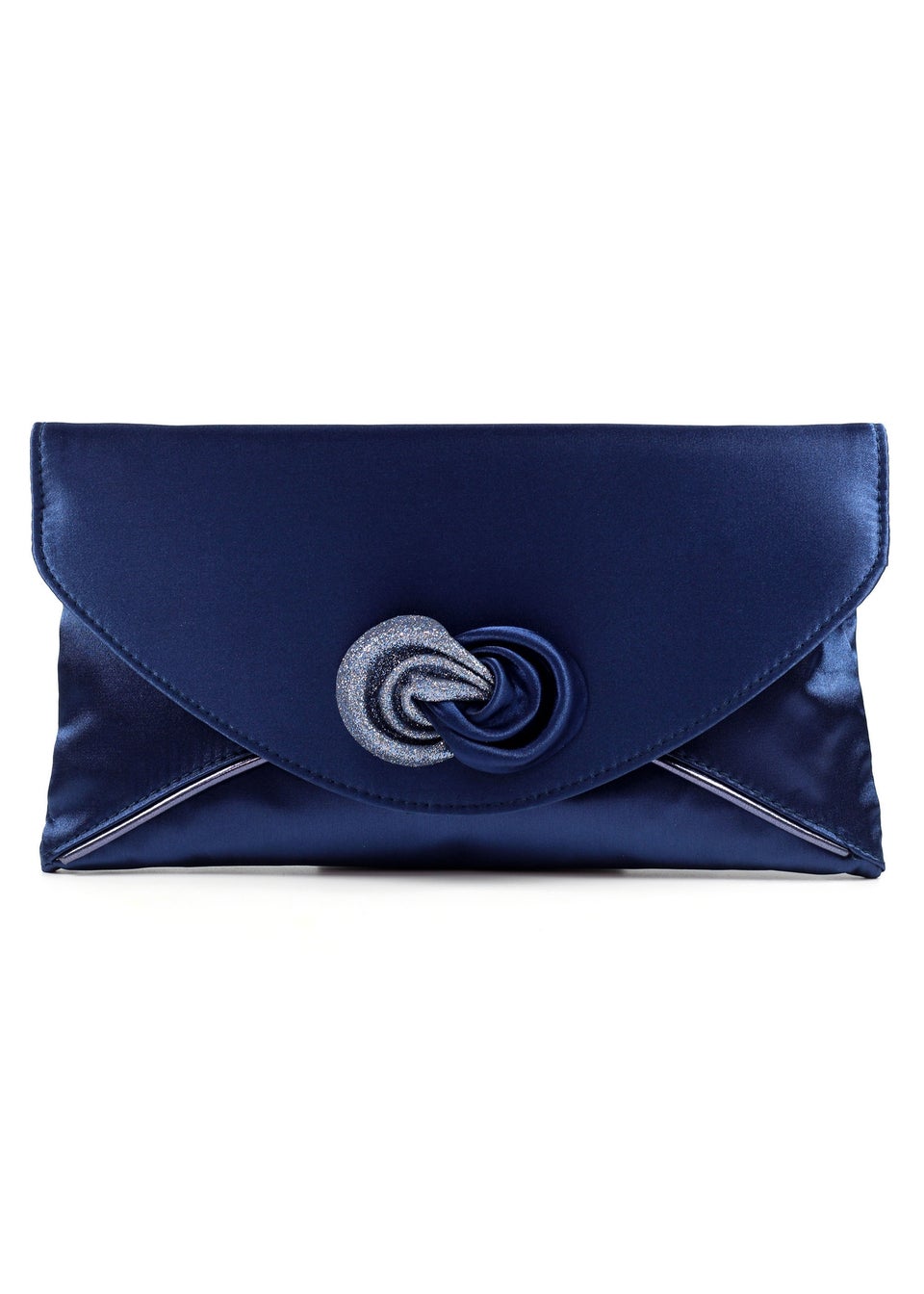 Lunar Ripley Navy Satin Bag
