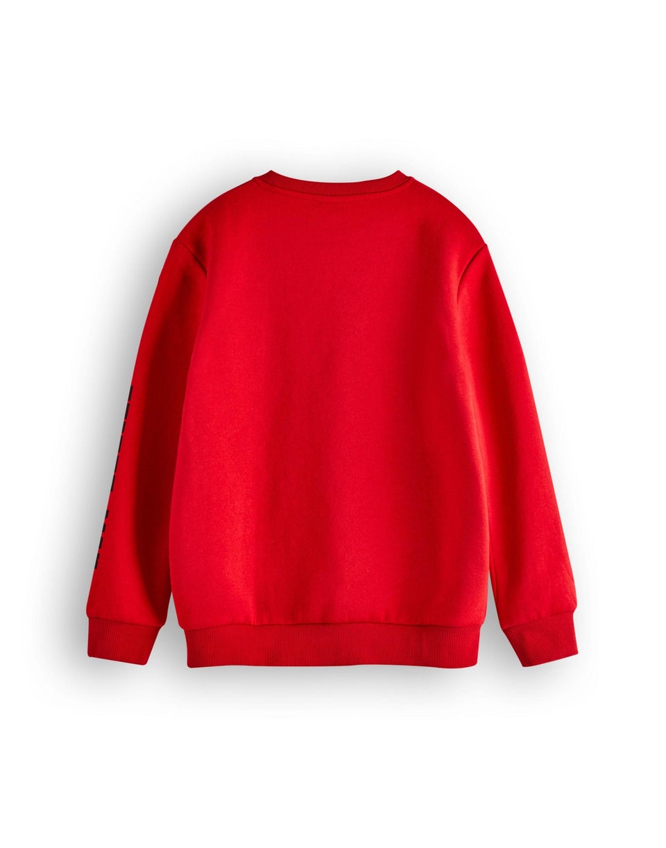 Marvel Spiderman Kids Red Sweatshirt (2-8 years)