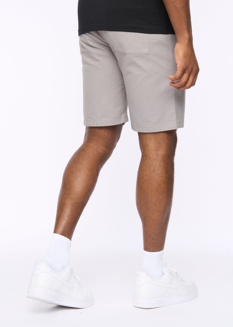 Crosshatch Grey Blansmoore Elastic Waist Shorts
