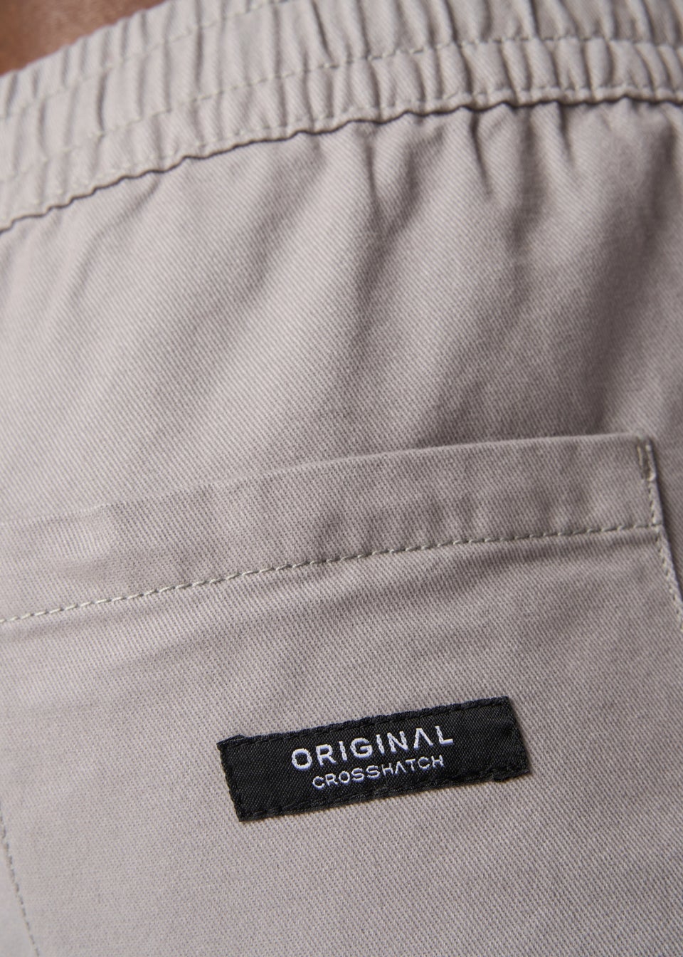 Crosshatch Grey Blansmoore Elastic Waist Shorts