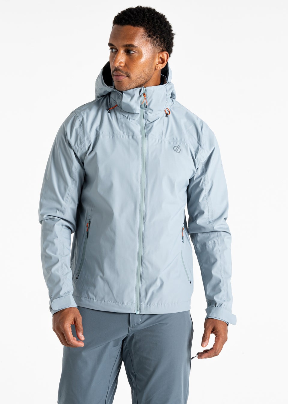 Dare2b Lead Grey Switch Out II Waterproof Ared Jacket