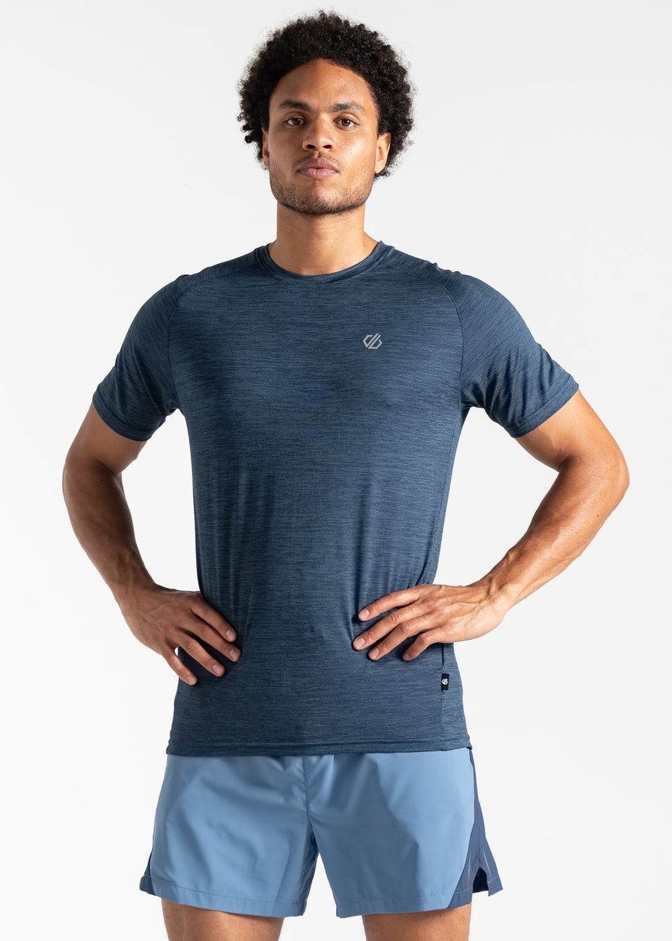 Dare2b Moonlight Denim Marl Persist Sweat Wicking Tee