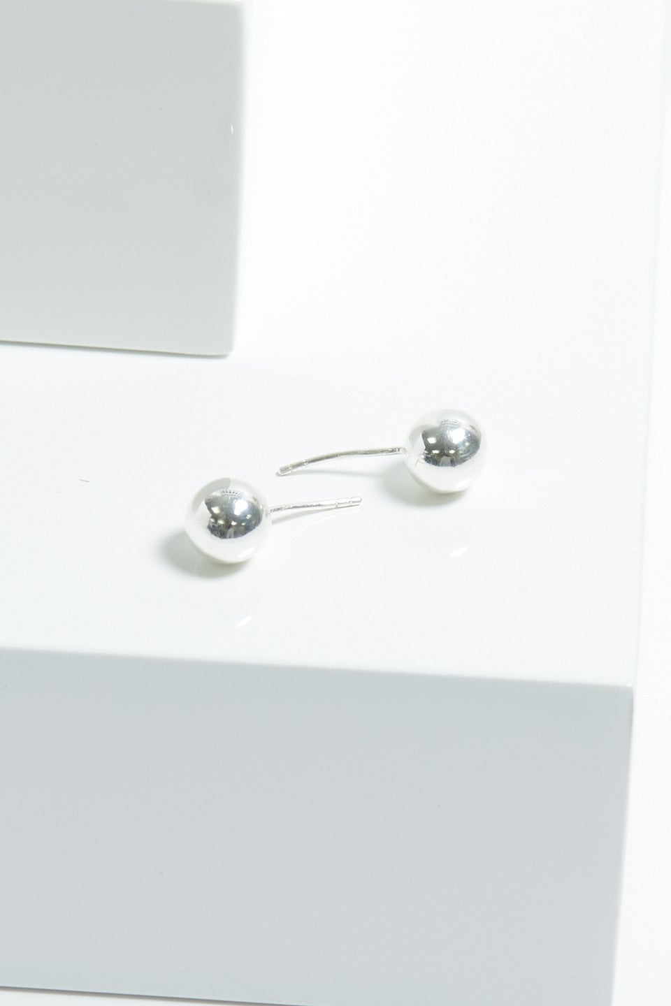 Simply Silver Sterling Silver 925 Polished Orb Stud Earrings