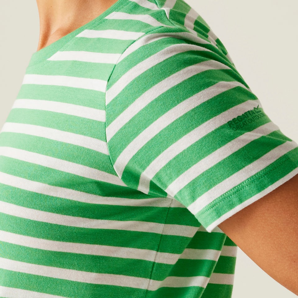 Regatta Lime Stripe Bayletta Tee