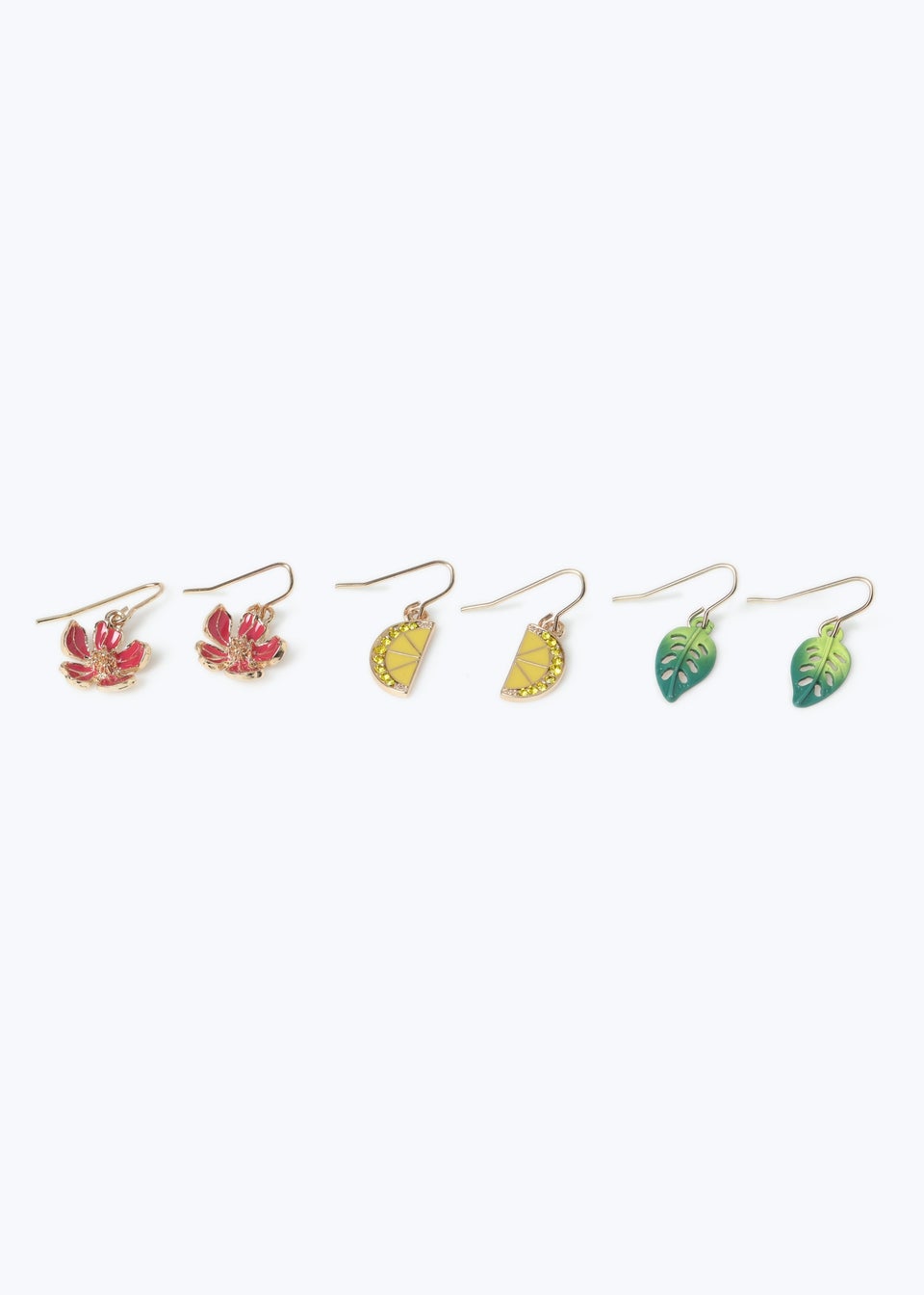 Muse 3 Pack Pink Flower Earrings