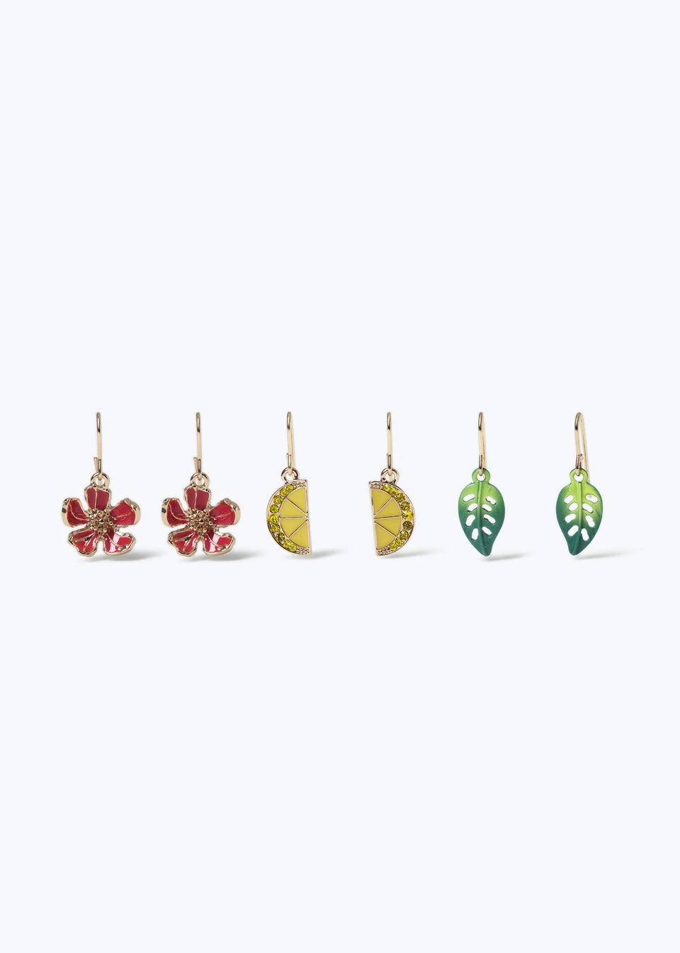 Muse 3 Pack Pink Flower Earrings