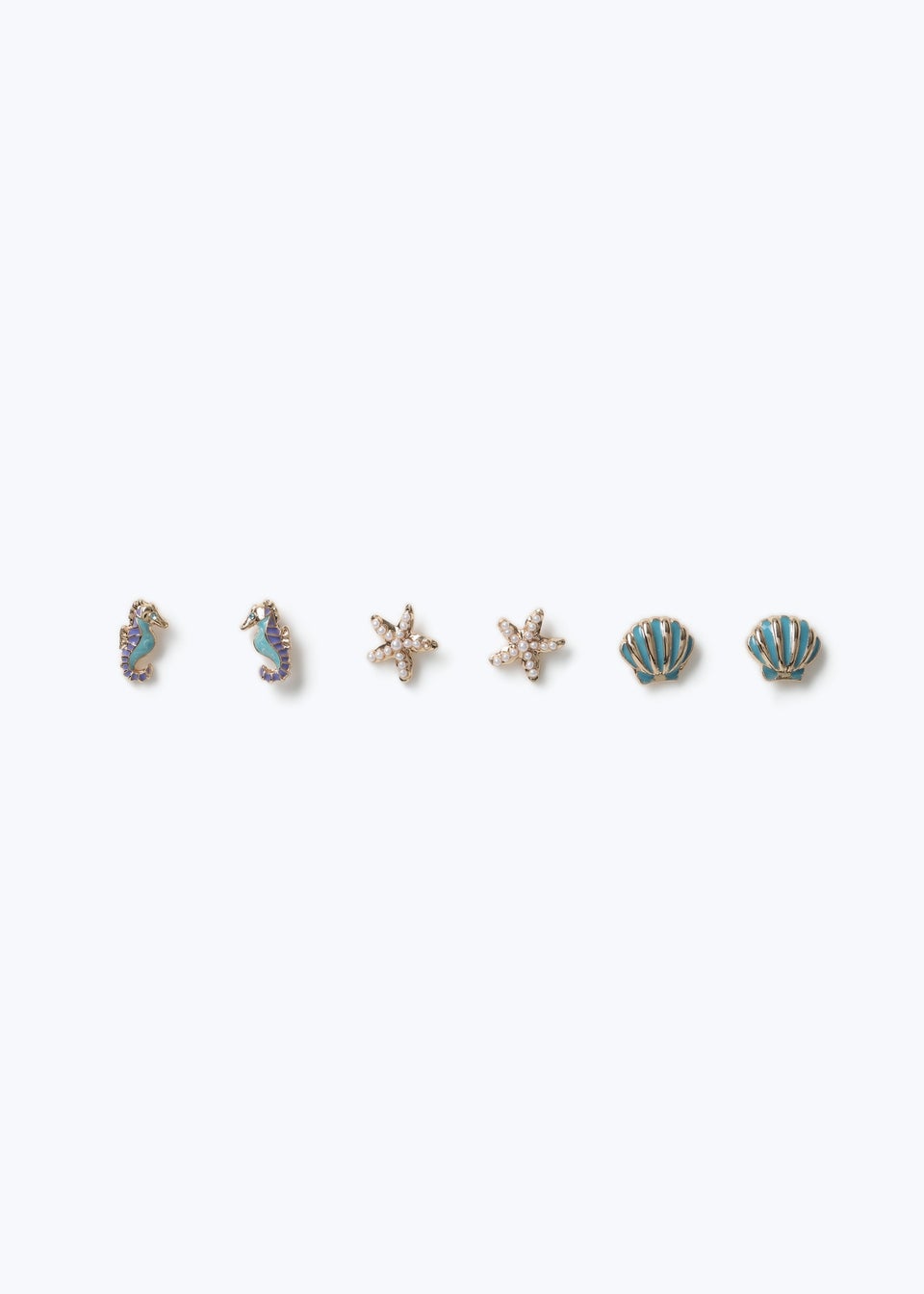 3 Pack Muse Gold Beach Earrings