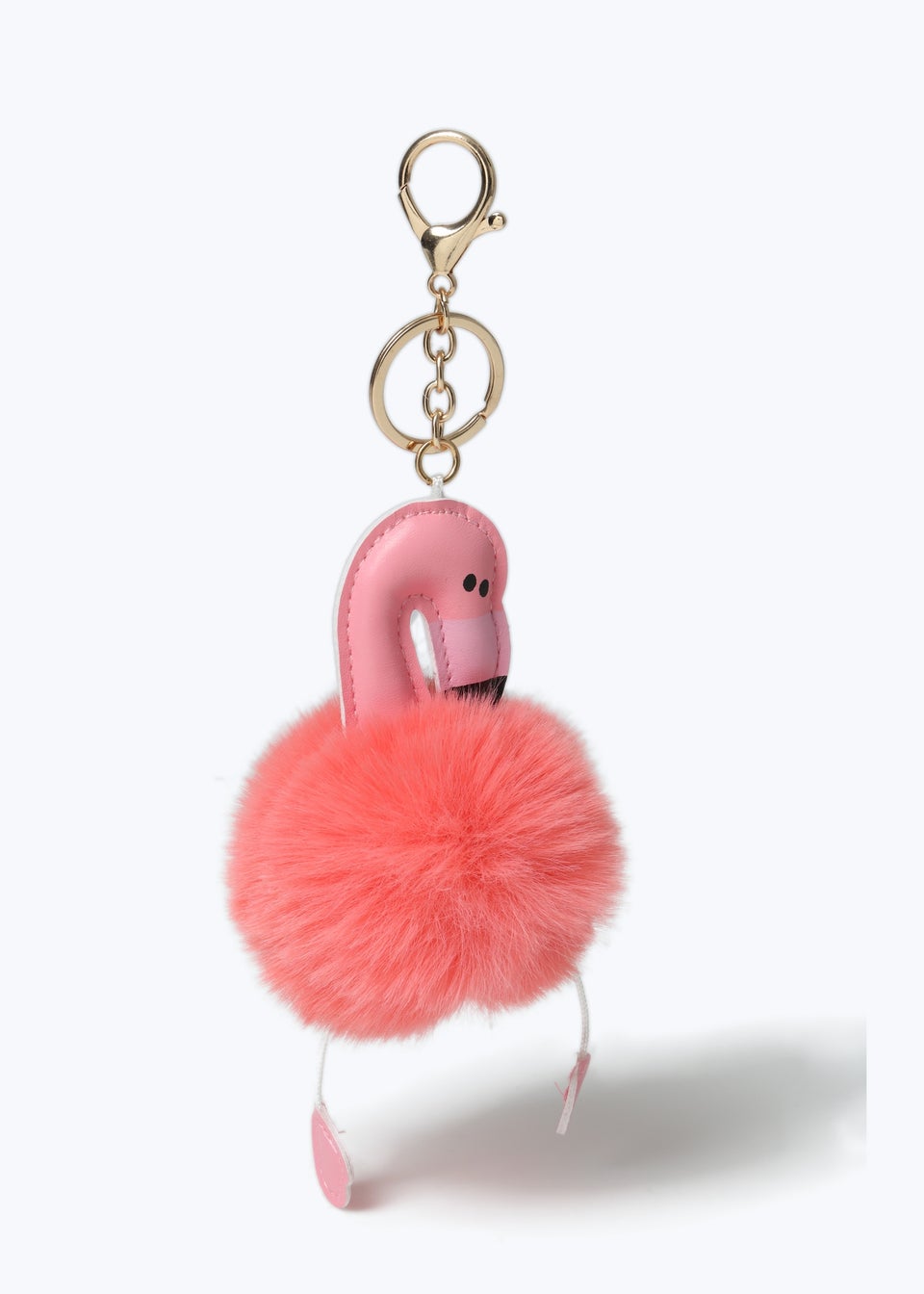 Muse Pink Flamingo Keyring