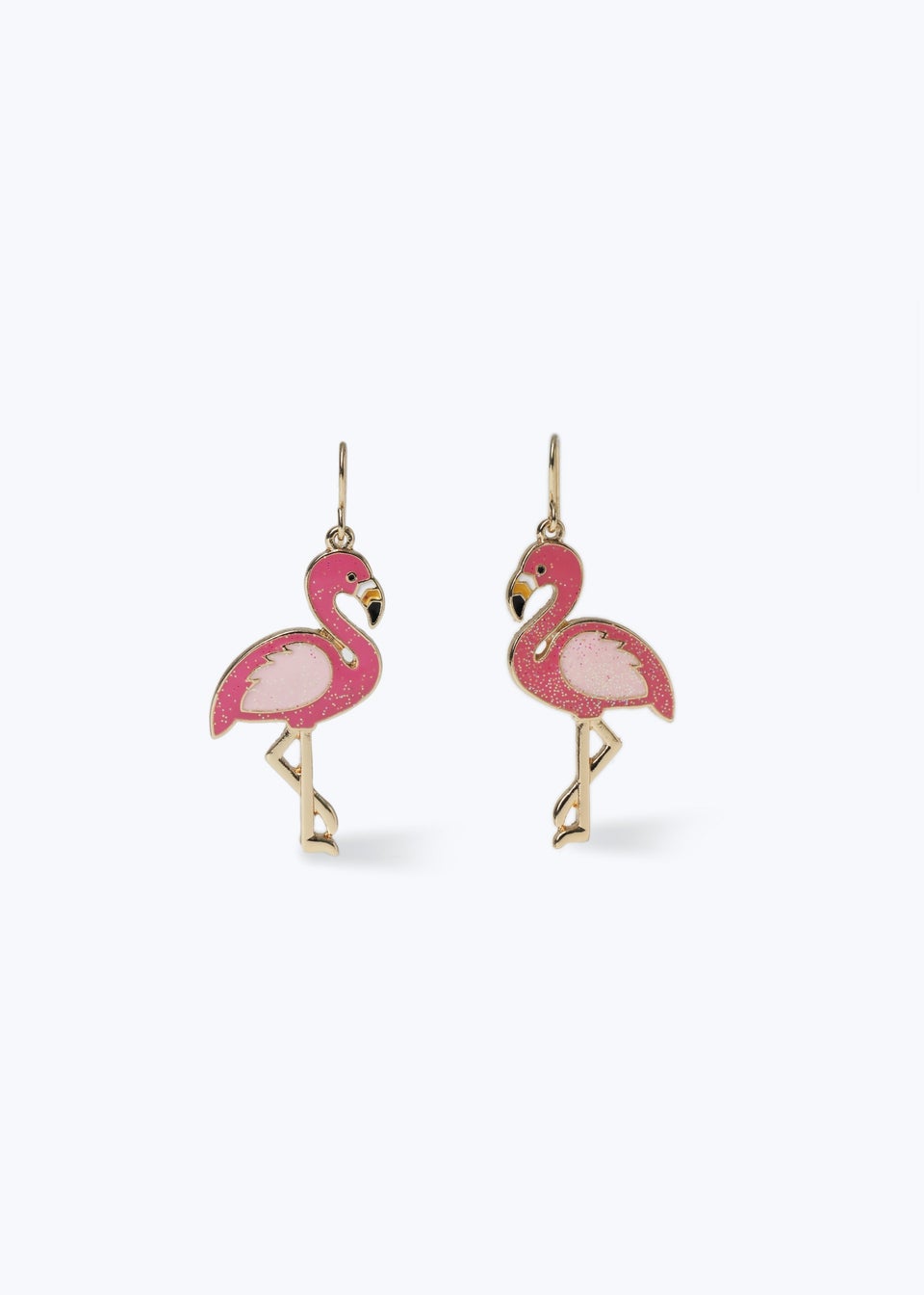Muse Pink Flamingo Drop Earrings