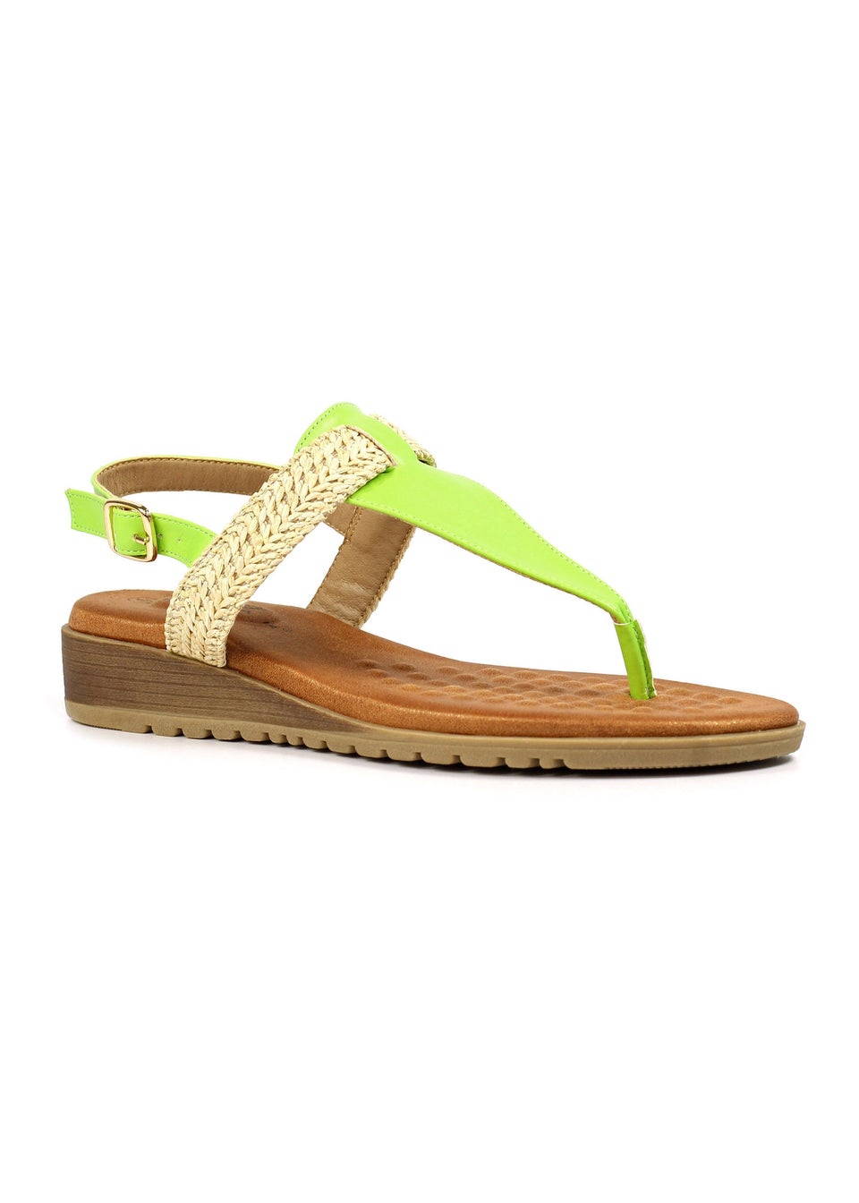 Lunar Lime Green Rimini Sandal