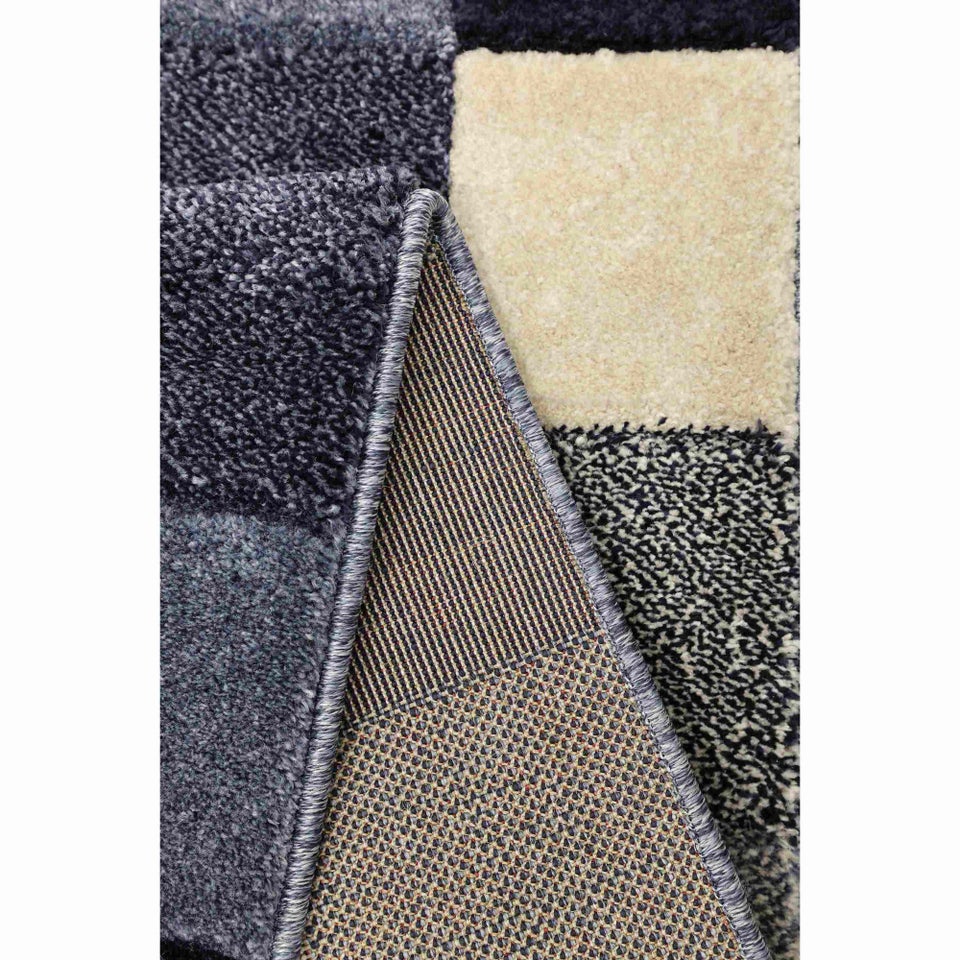 Homemaker Blue Blocks Rug