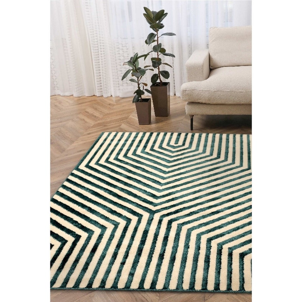 Homemaker Blue Illusion Design Rug