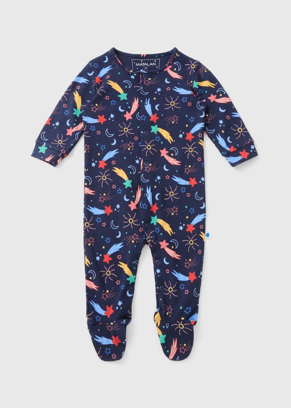 Alder Hey Baby Navy Sleepsuit (Newborn-23mths)