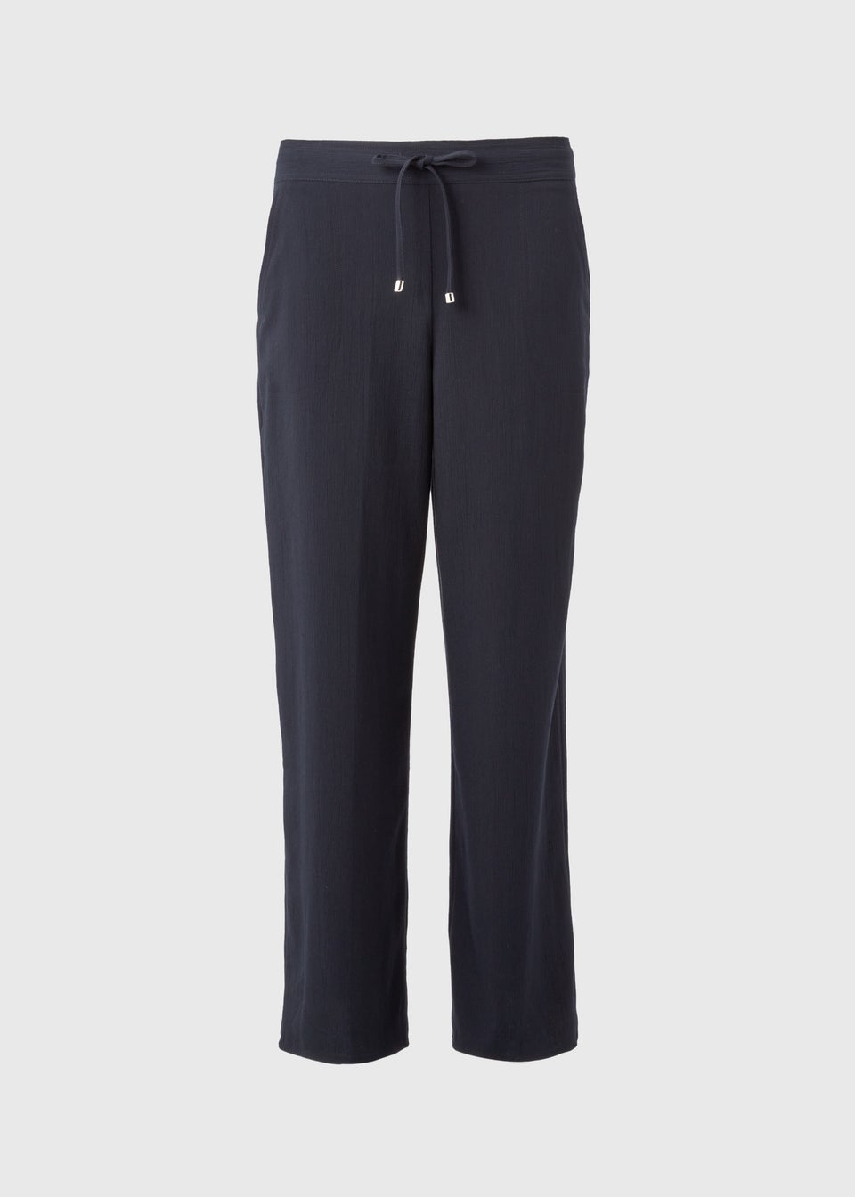 Navy Full Length Clipper Trousers