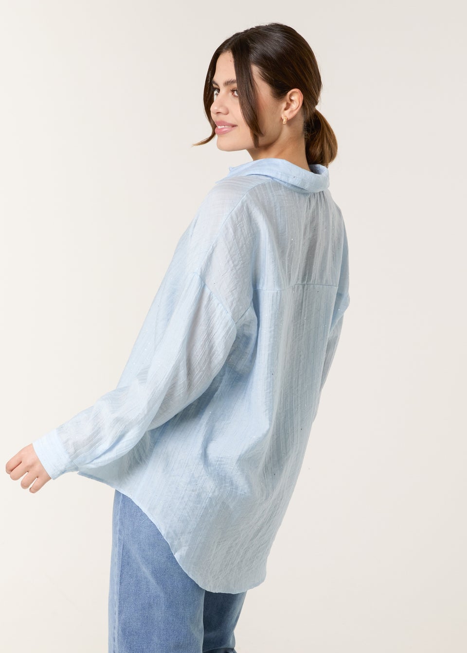 Blue Vanilla Blue Glitter Shirt