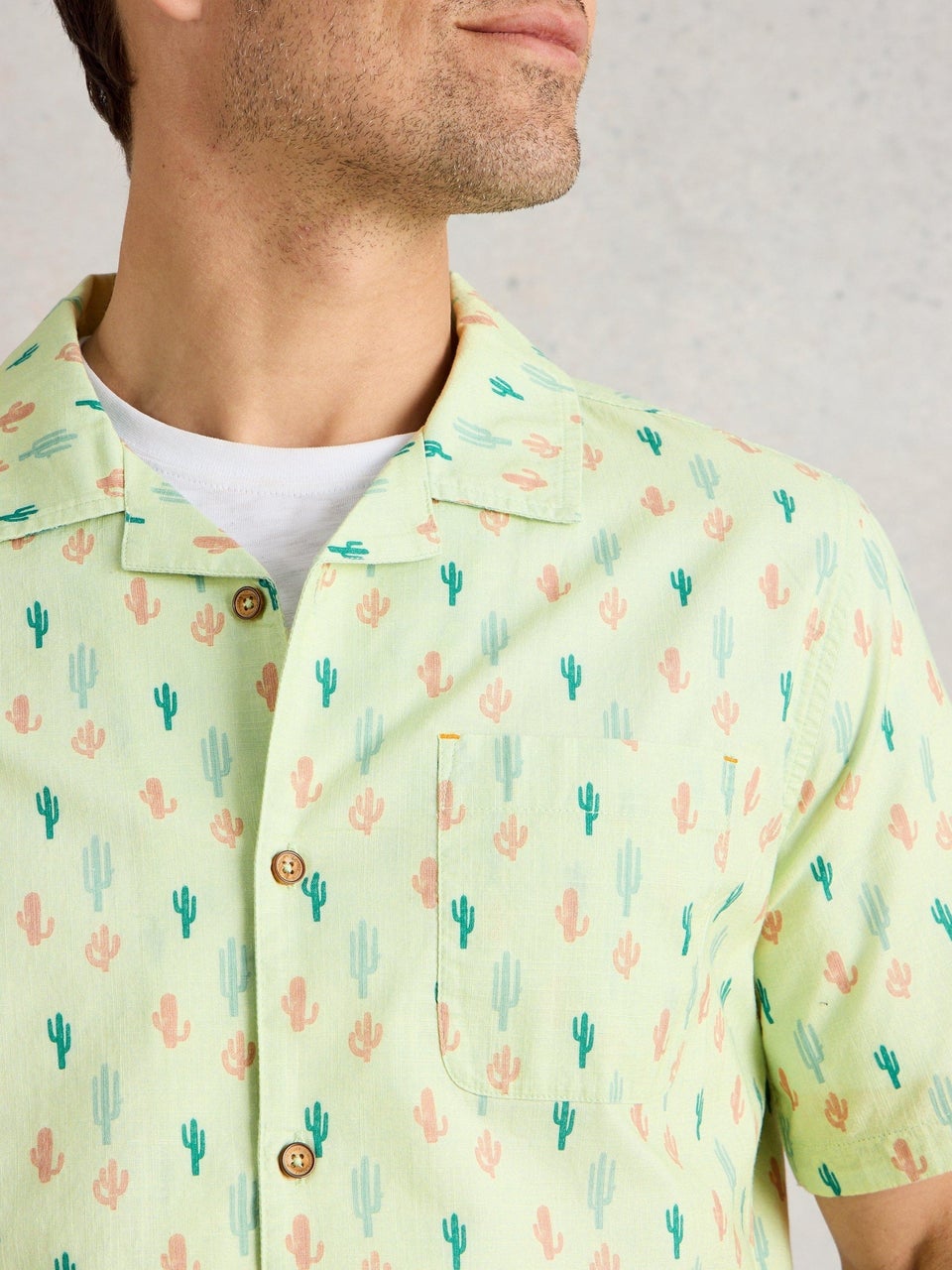 Hemd Hayle mit Kakteenprint